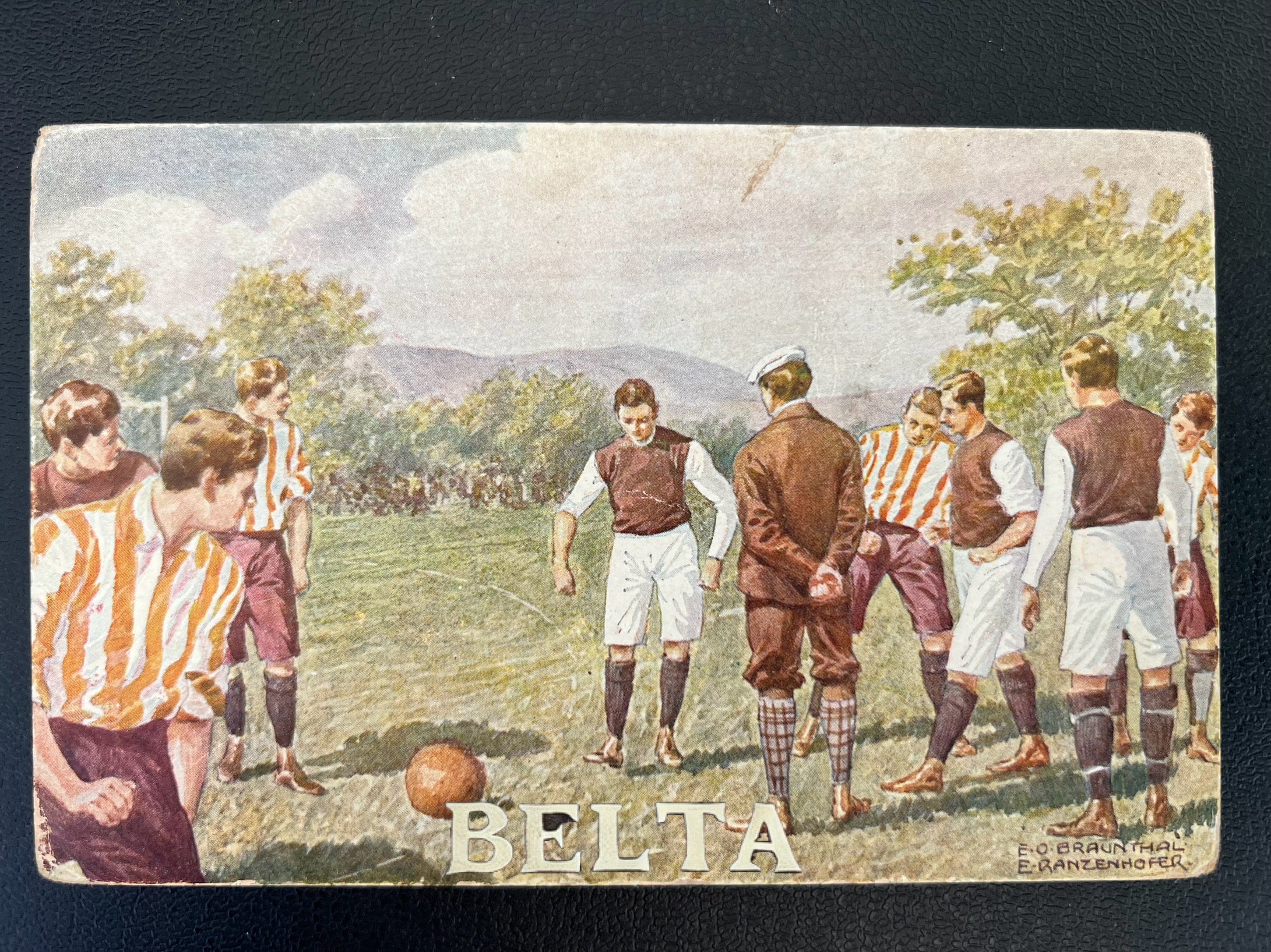 Vintage football card