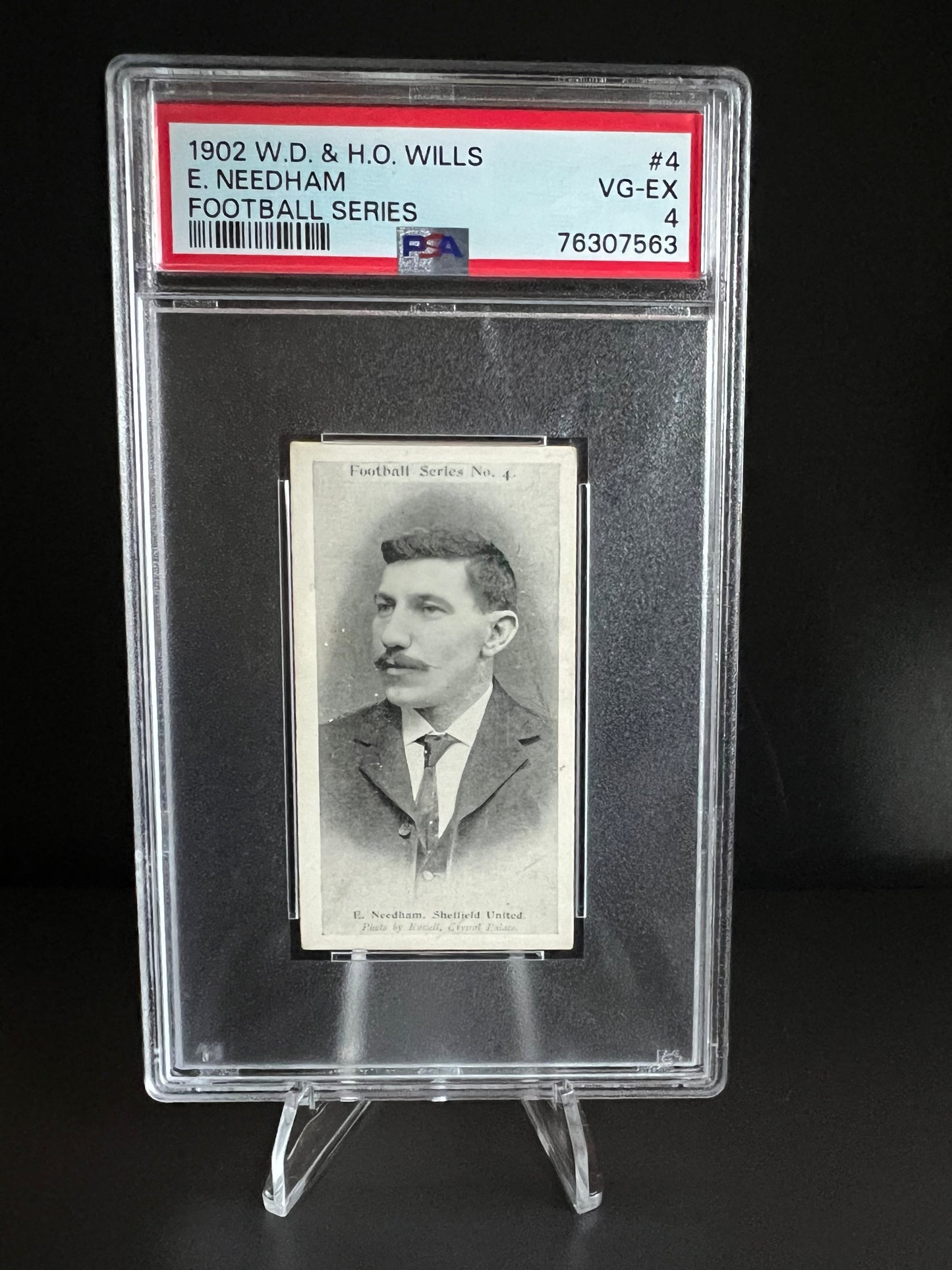E NEEDHAM Footballer PSA 1902