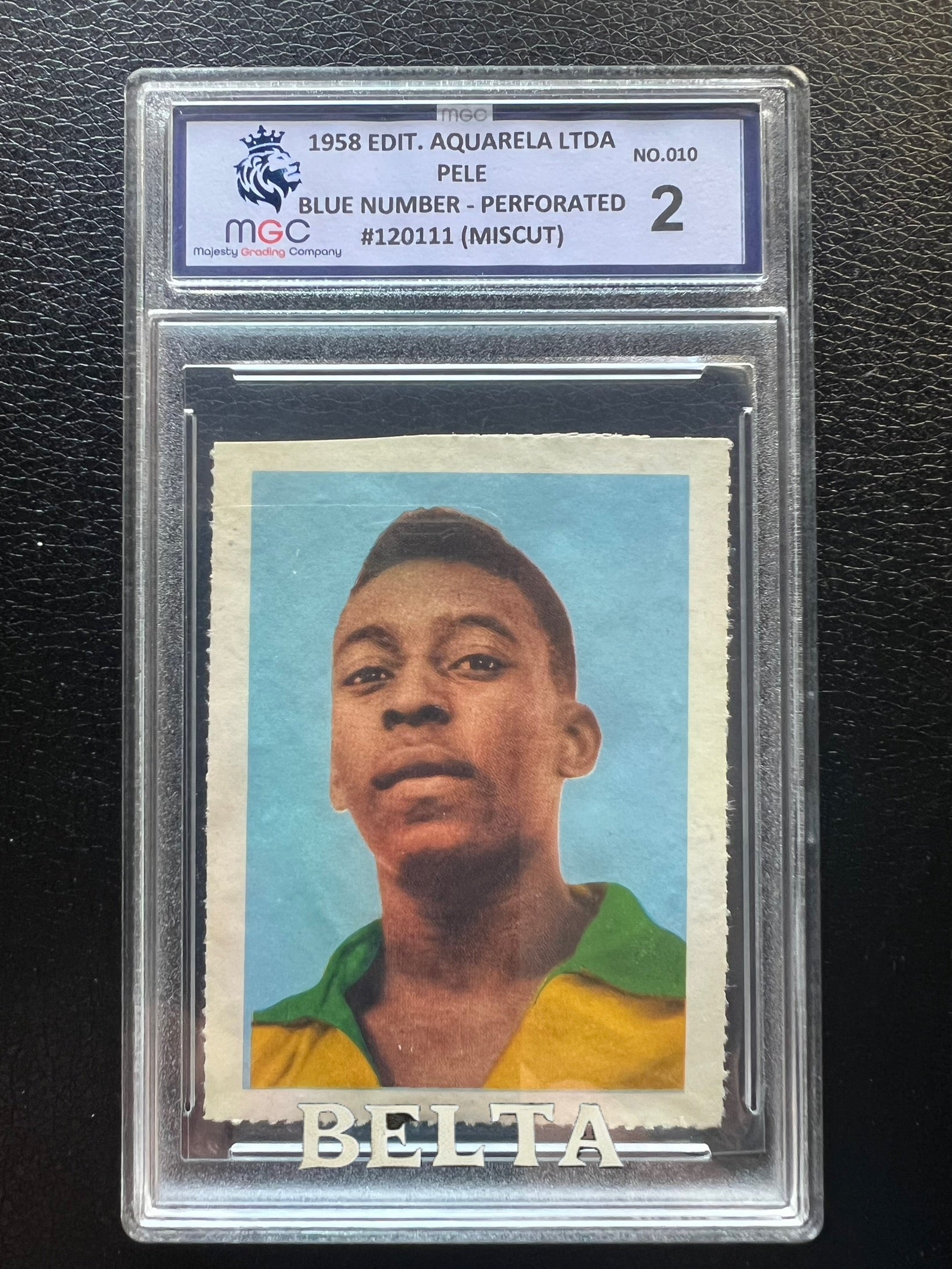 The Belta Top 50 Rarest Pelé Stickers and Cards — Values for Raw and Graded Examples