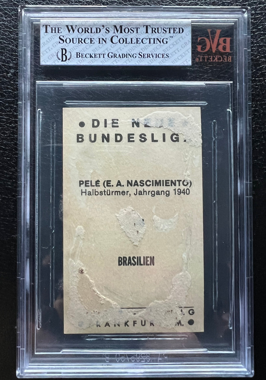 1964-65 | Pelé | Die Neue Bundesliga Sticker #286 – BVG 1.5