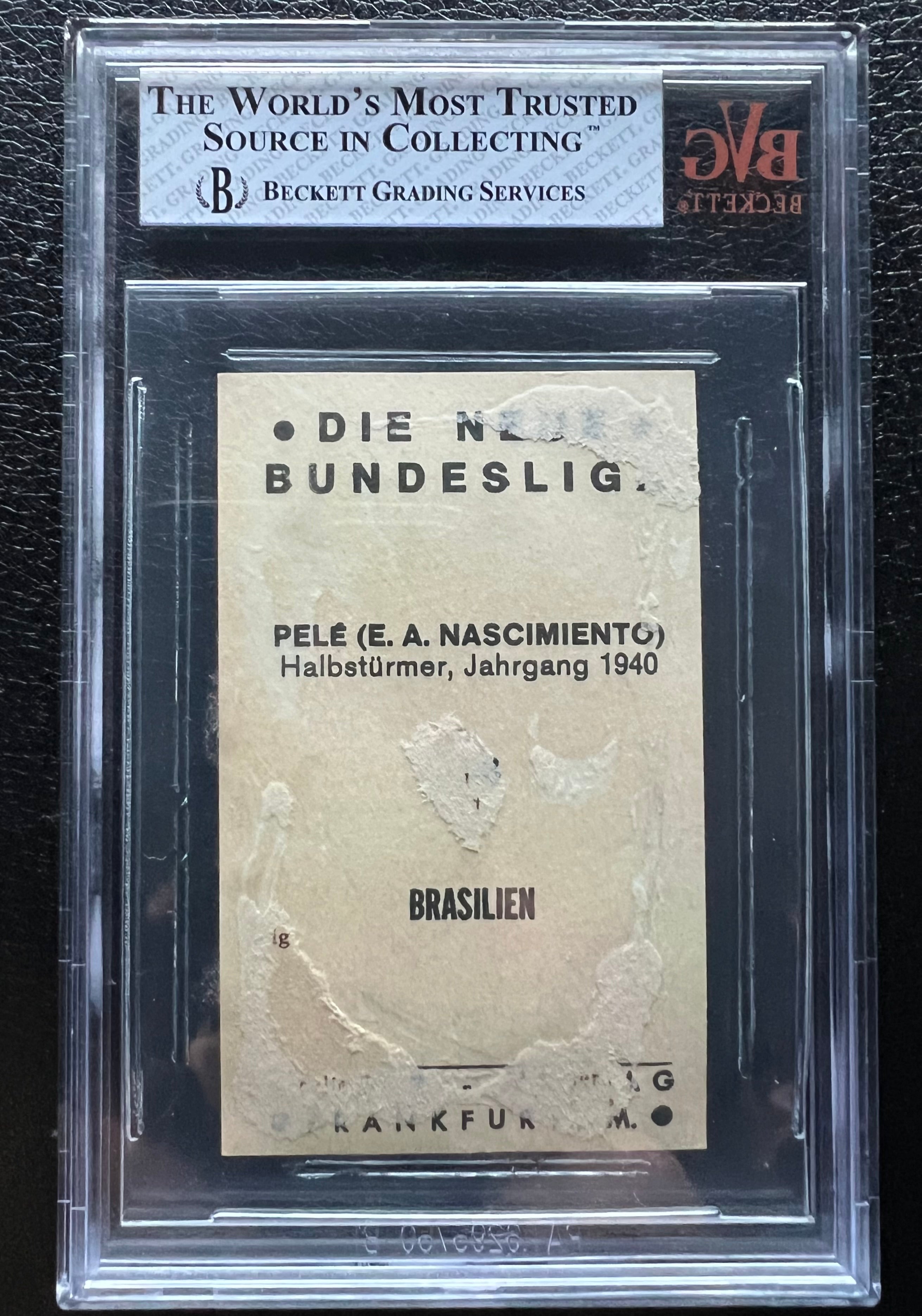 1964-65 | Pelé | Die Neue Bundesliga Sticker #286 – BVG 1.5