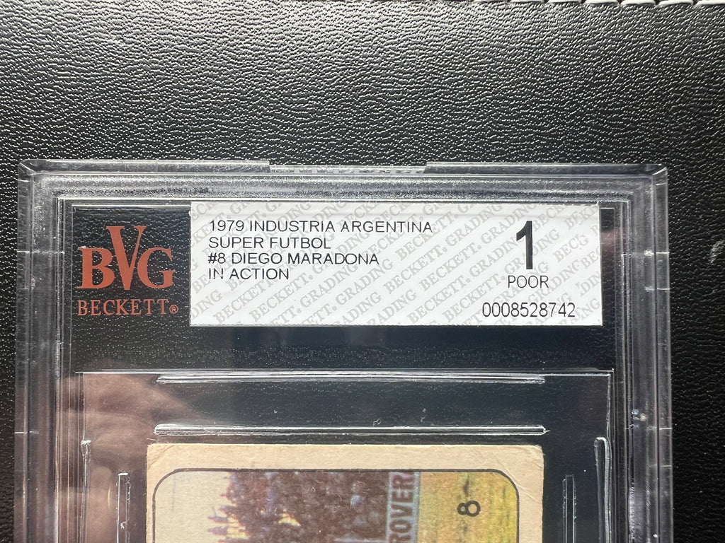 1979 | Maradona | Industria Argentina Super Futbol #8 | In Action | Rookie