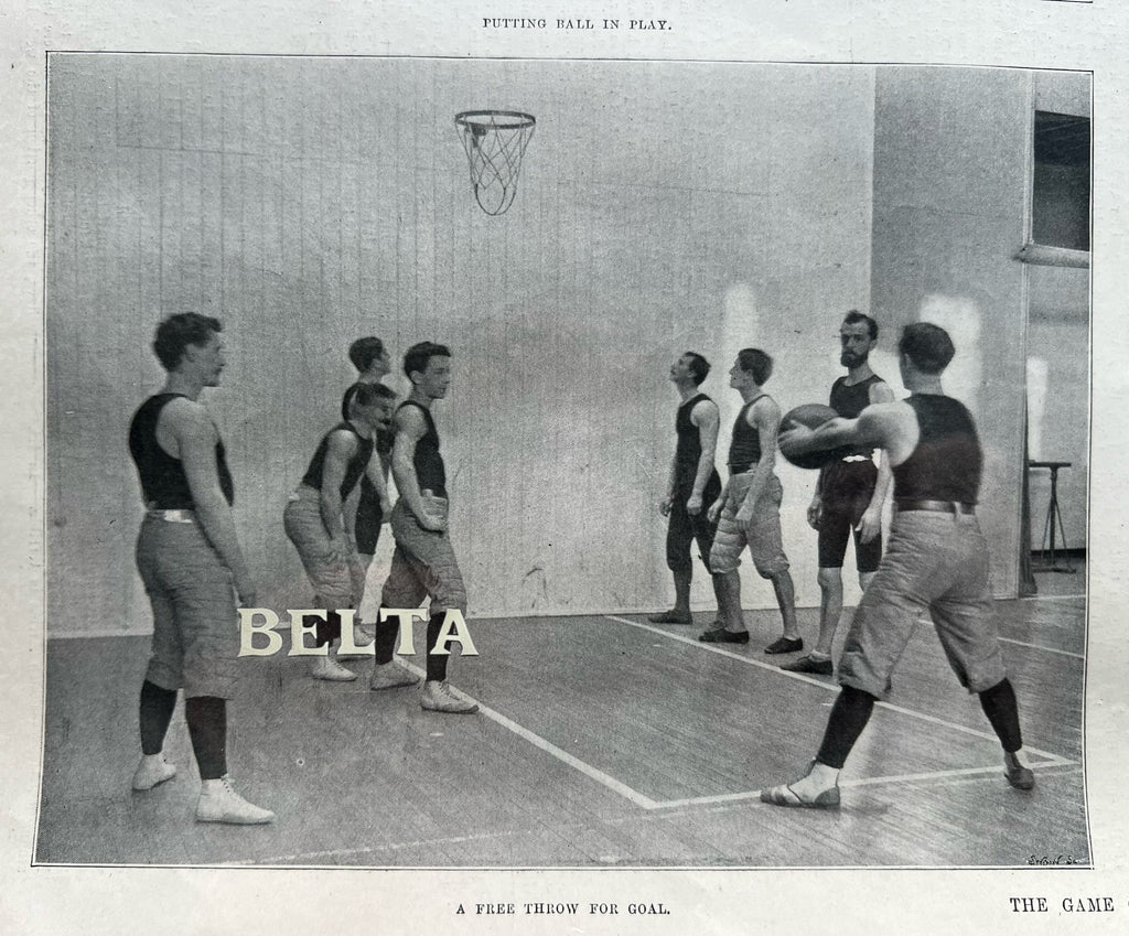 Early basketball photo