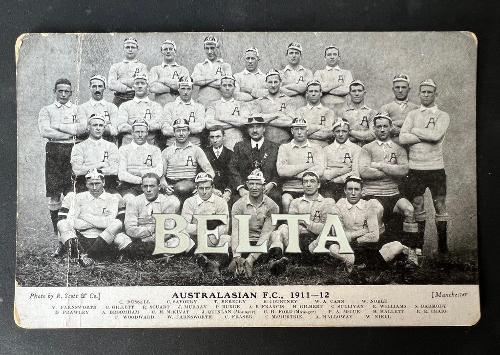 1911 – 1912 Kangaroo tour Australasian FC Rugby League