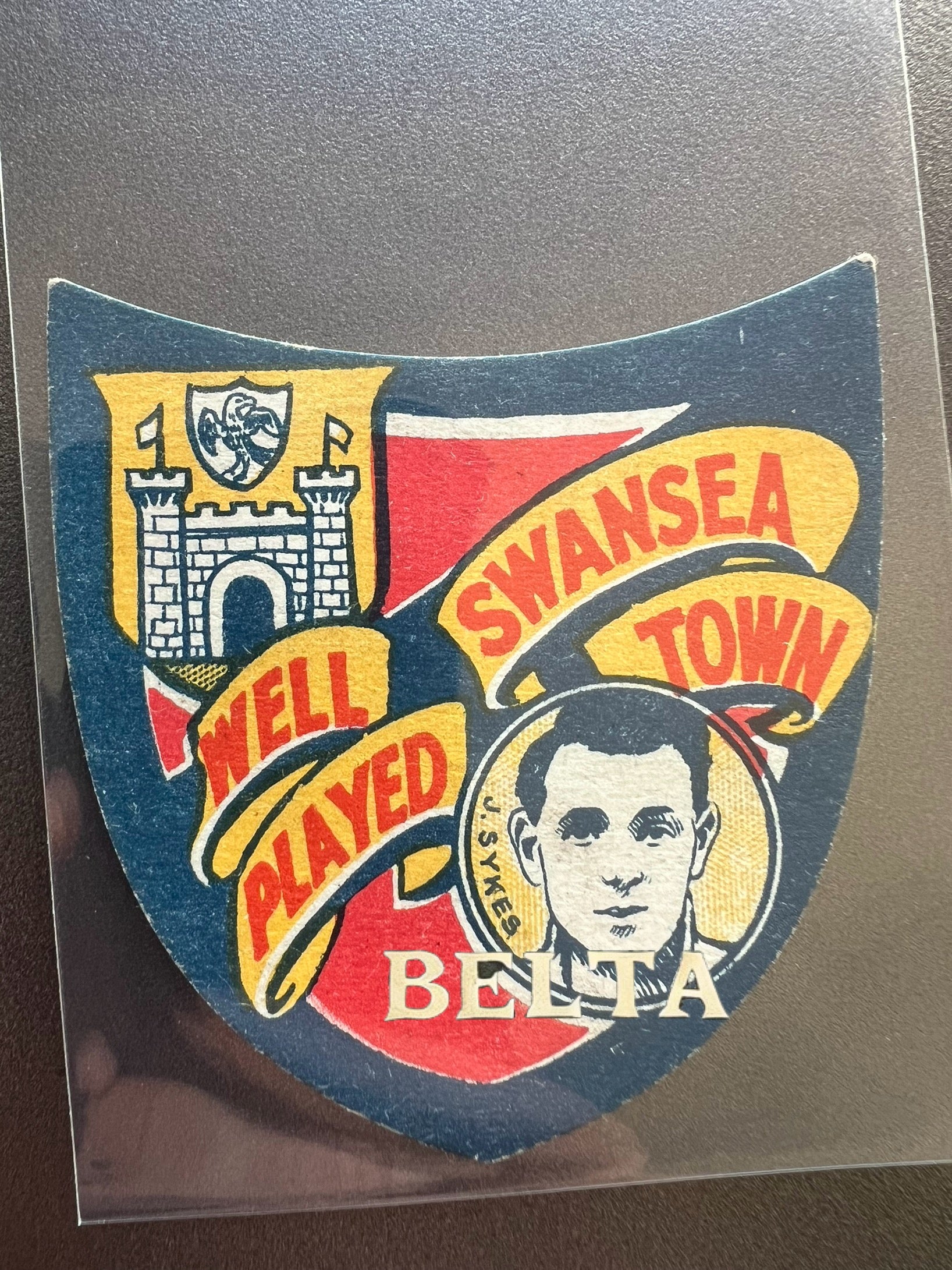 1926 - 1927 J Sykes Swansea Town Boys' Magazine Famous Footer Clubs