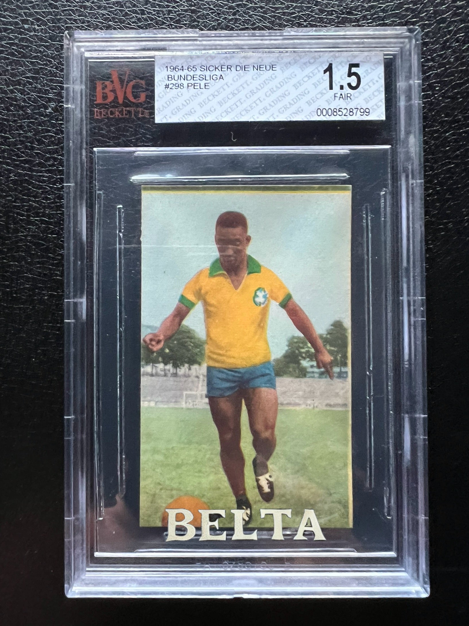 1964-65 | Pelé | Die Neue Bundesliga Sticker #286 BVG 1.5