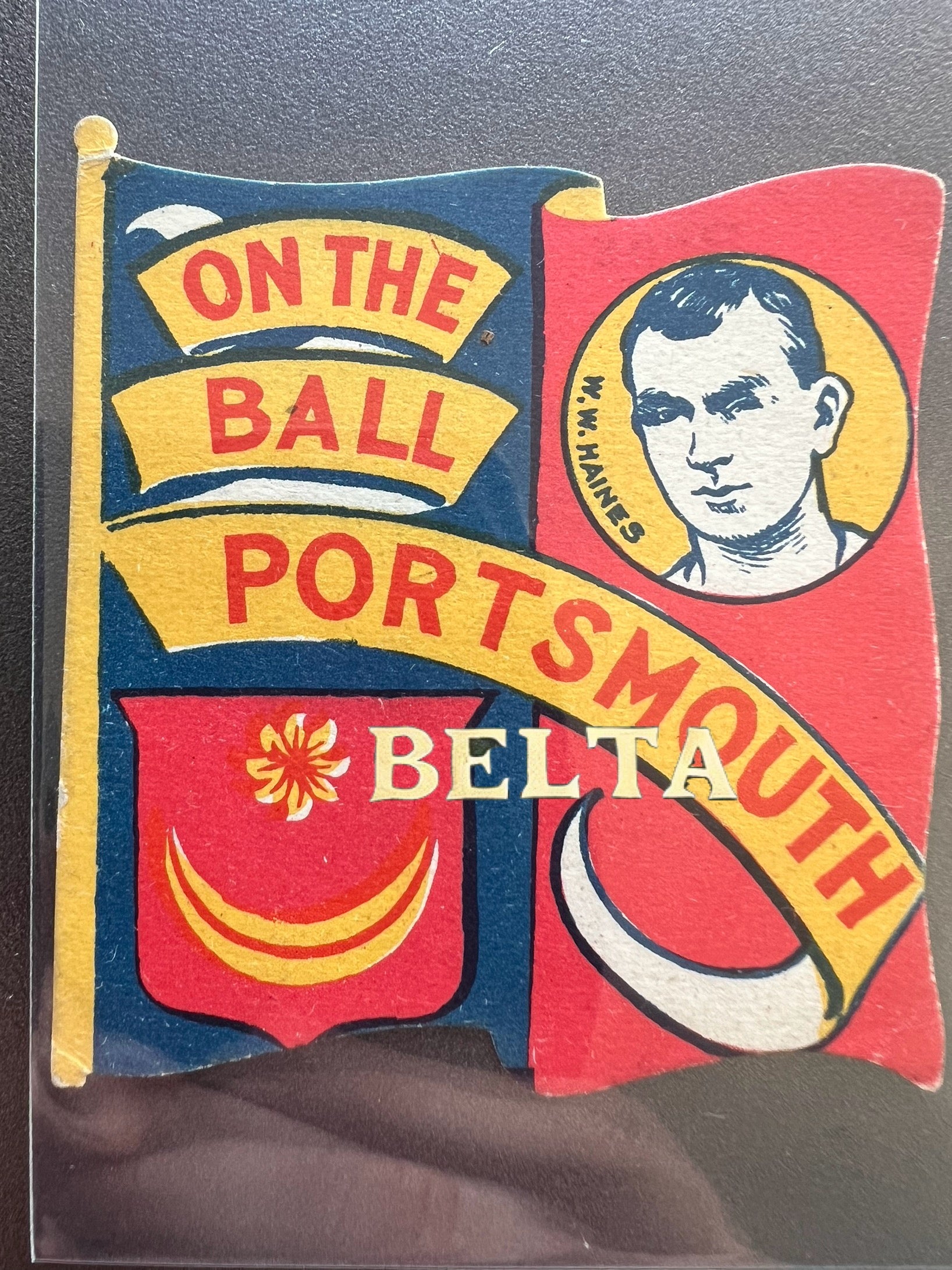 1926 W Haines Portsmouth FC Boys' Magazine Famous Footer Clubs