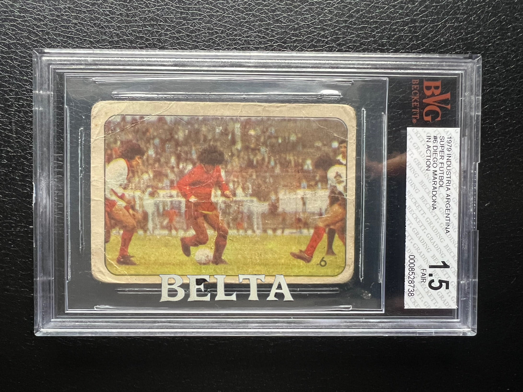 1979 Diego Maradona Rookie Football Soccer Card