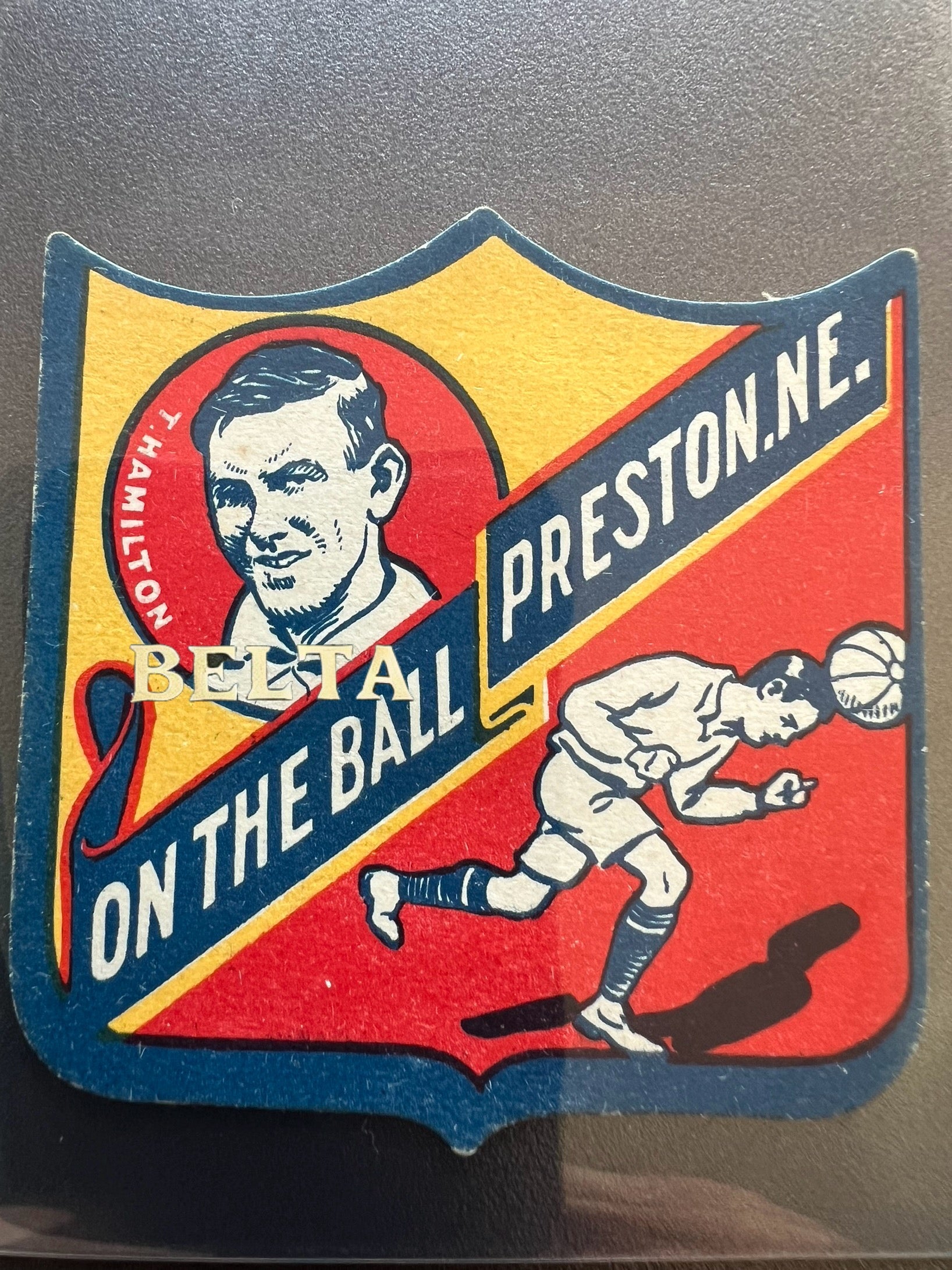 1926 - 1927 T Hamilton Preston North End Boys' Magazine Famous Footer Clubs