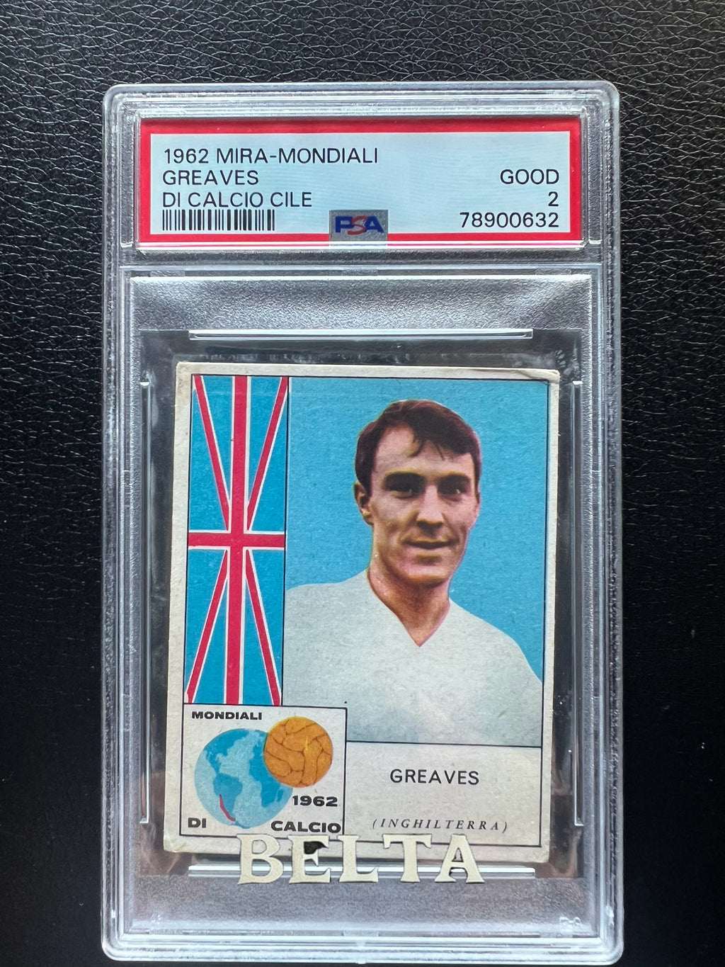 1962 | Jimmy Greaves | MIRA Mondiali DI CALCIO CILE | PSA 2