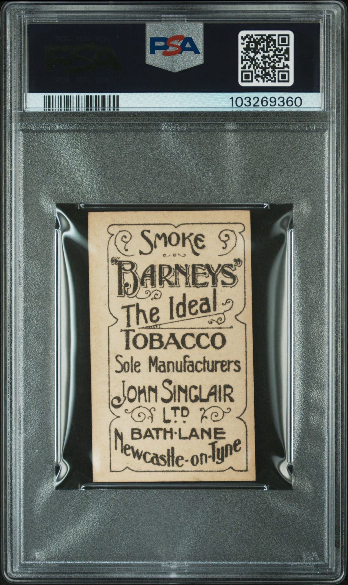 1908 | Chas Thomson | Sunderland AFC | John Sinclair Ltd | PSA 5