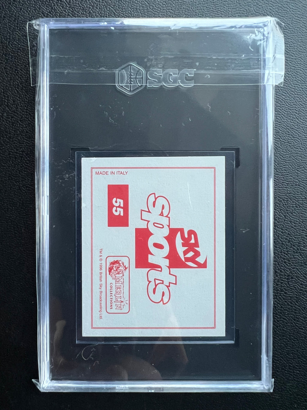 1996 | Jonah Lomu | Merlin | SKY SPORTS | #55 | SGC 9 | Rookie Card