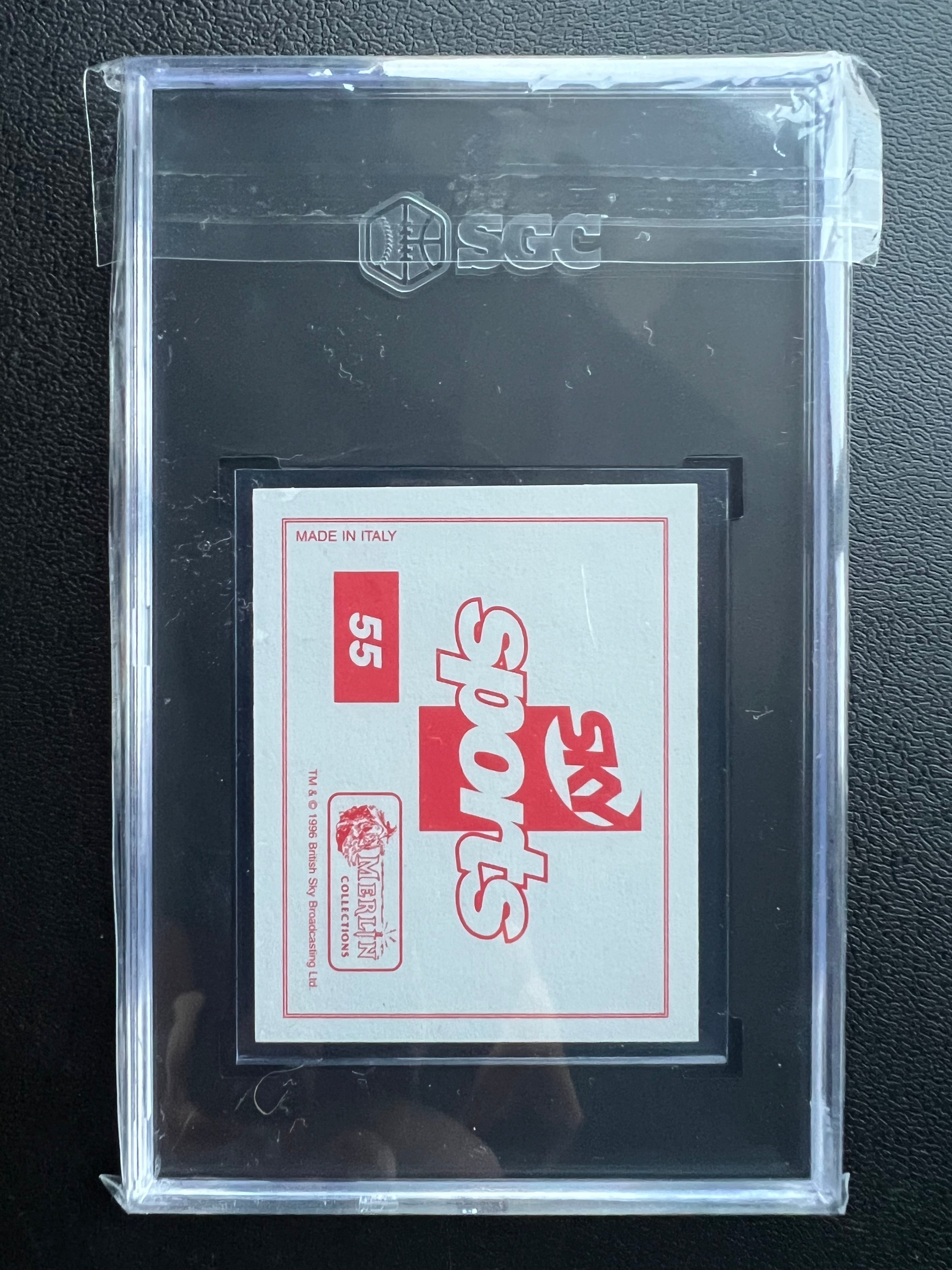 1996 | Jonah Lomu | Merlin | SKY SPORTS | #55 | SGC 9 | Rookie Card