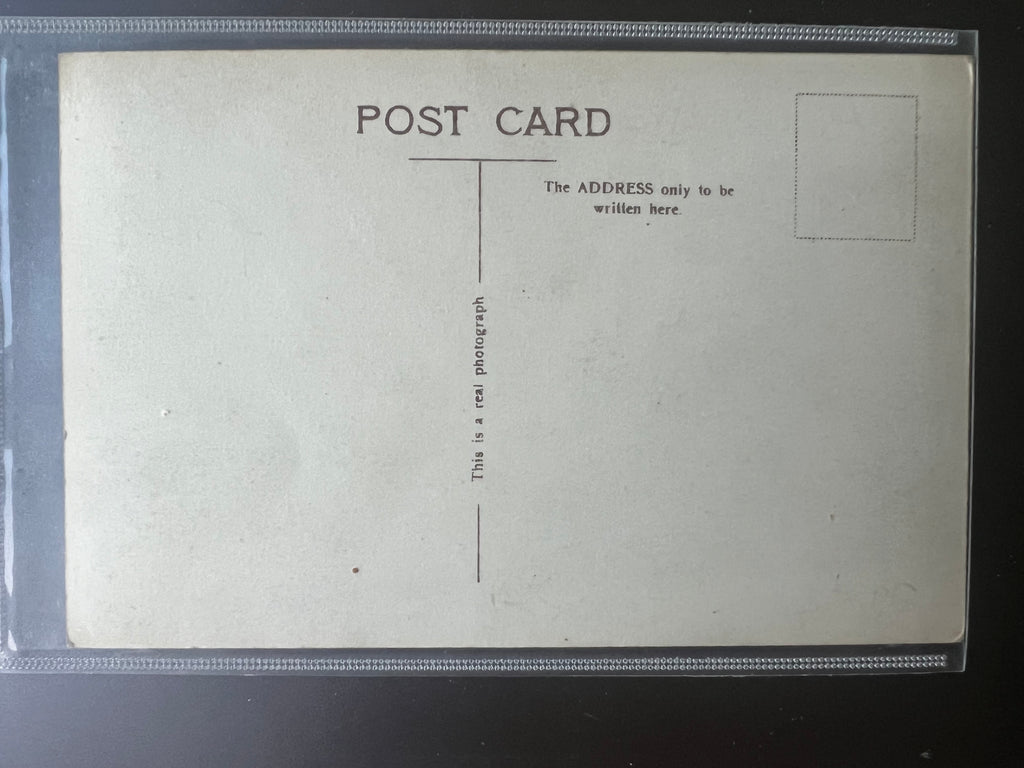 1930 | Don Bradman | Real Photo ‘Australian Test Team
Don Bradman’ | Unused Cricket Postcard