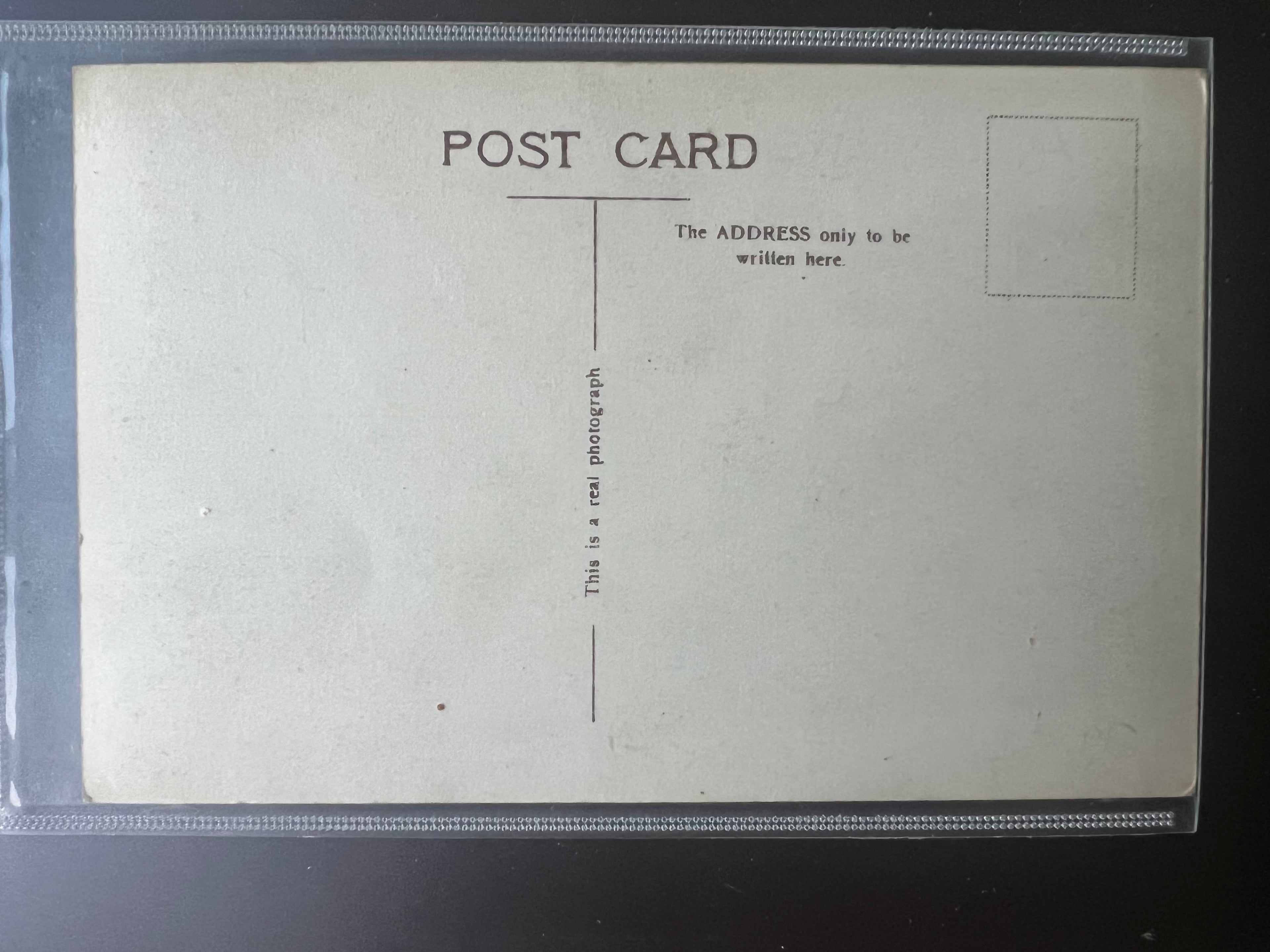 1930 | Don Bradman | Real Photo ‘Australian Test Team
Don Bradman’ | Unused Cricket Postcard