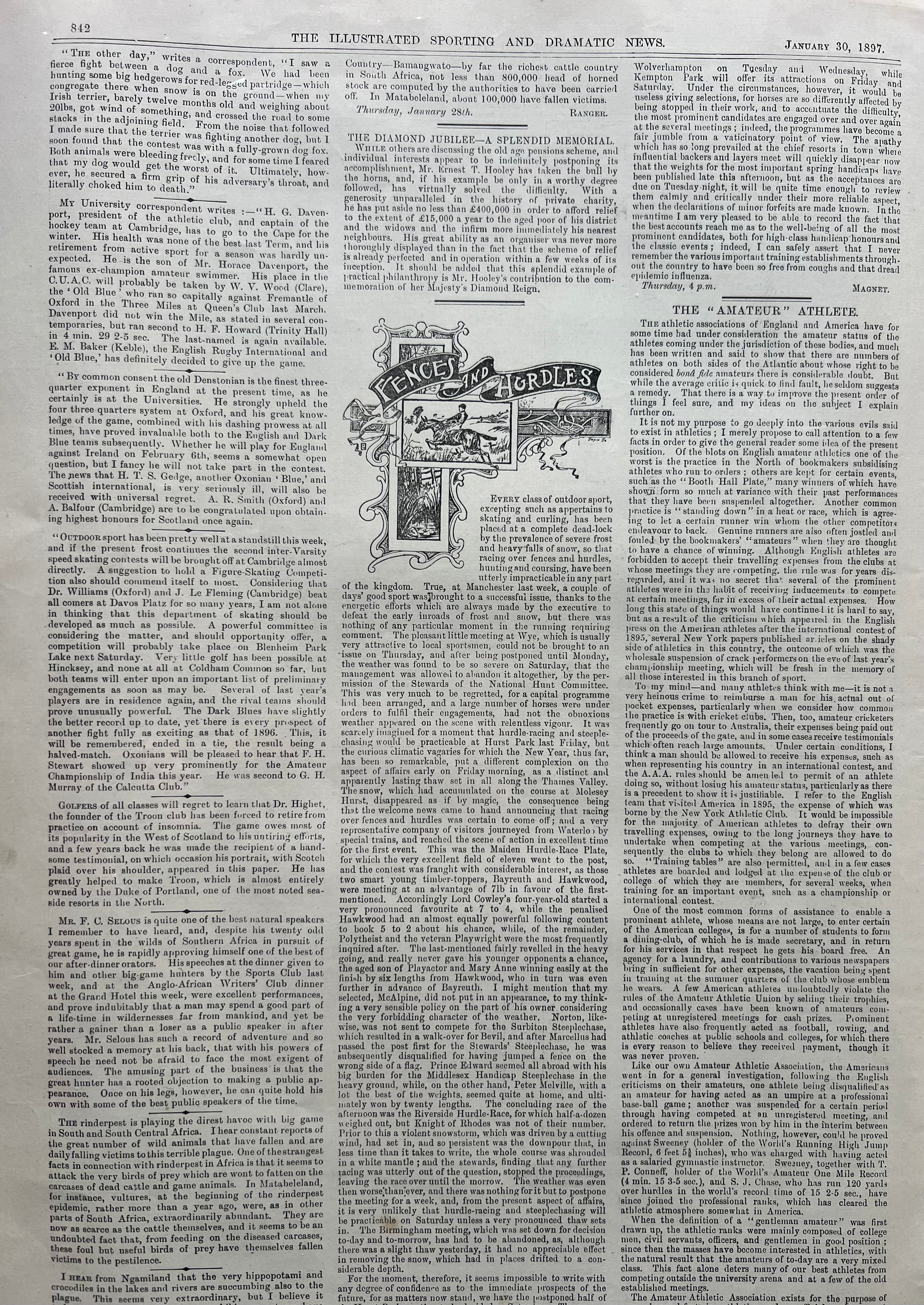 1897 | THE GAME OF BASKETBALL | Original Paper Print | Penn or Princeton team features