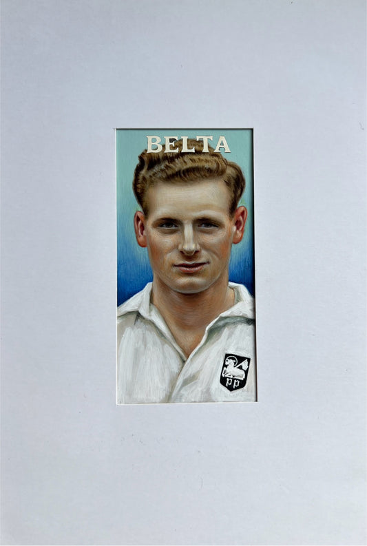 1949 | Tom Finney Football Soccer Card 1/1 Artwork ( unprinted card )