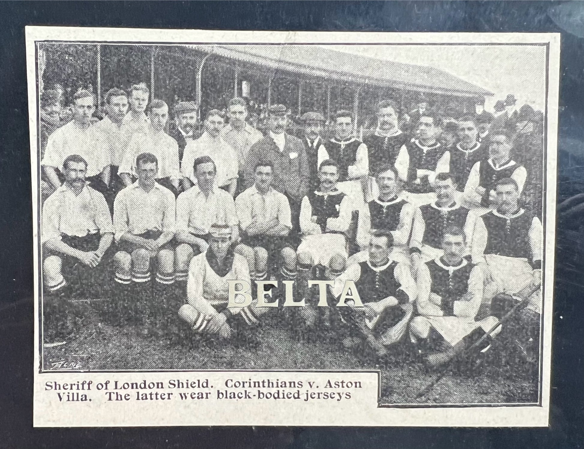 1901 Aston Villa Corinthians Sheriff of London Shield Photo