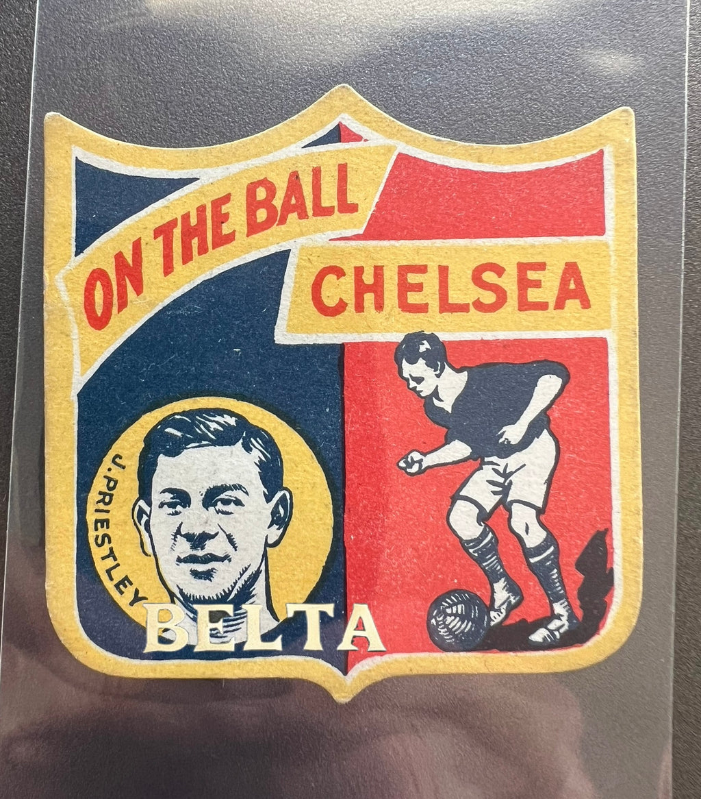 chelsea Fc vintage soccer Football card