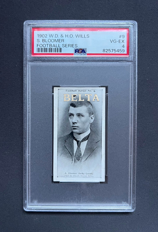 Steve Bloomer Football Card PSA 4