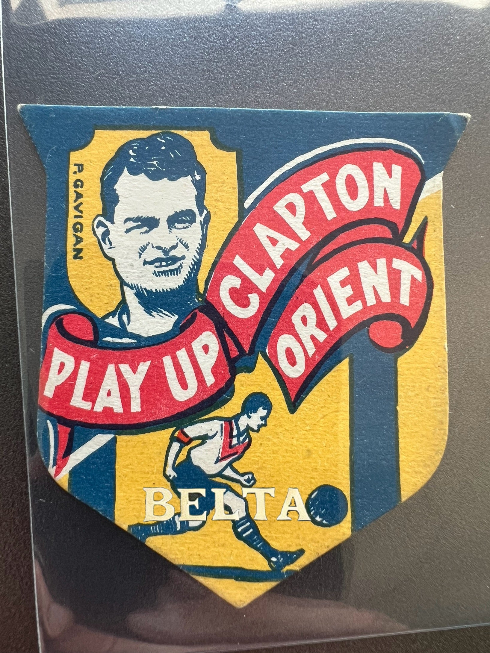 1926 - 1927 P Gavigan Clapton Orient Boys' Magazine Famous Footer Clubs 