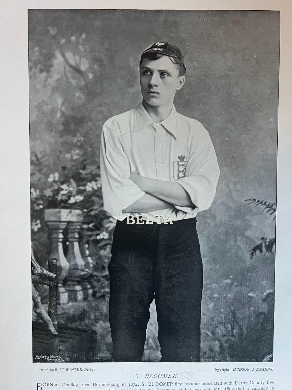 Steve Bloomer Footballer