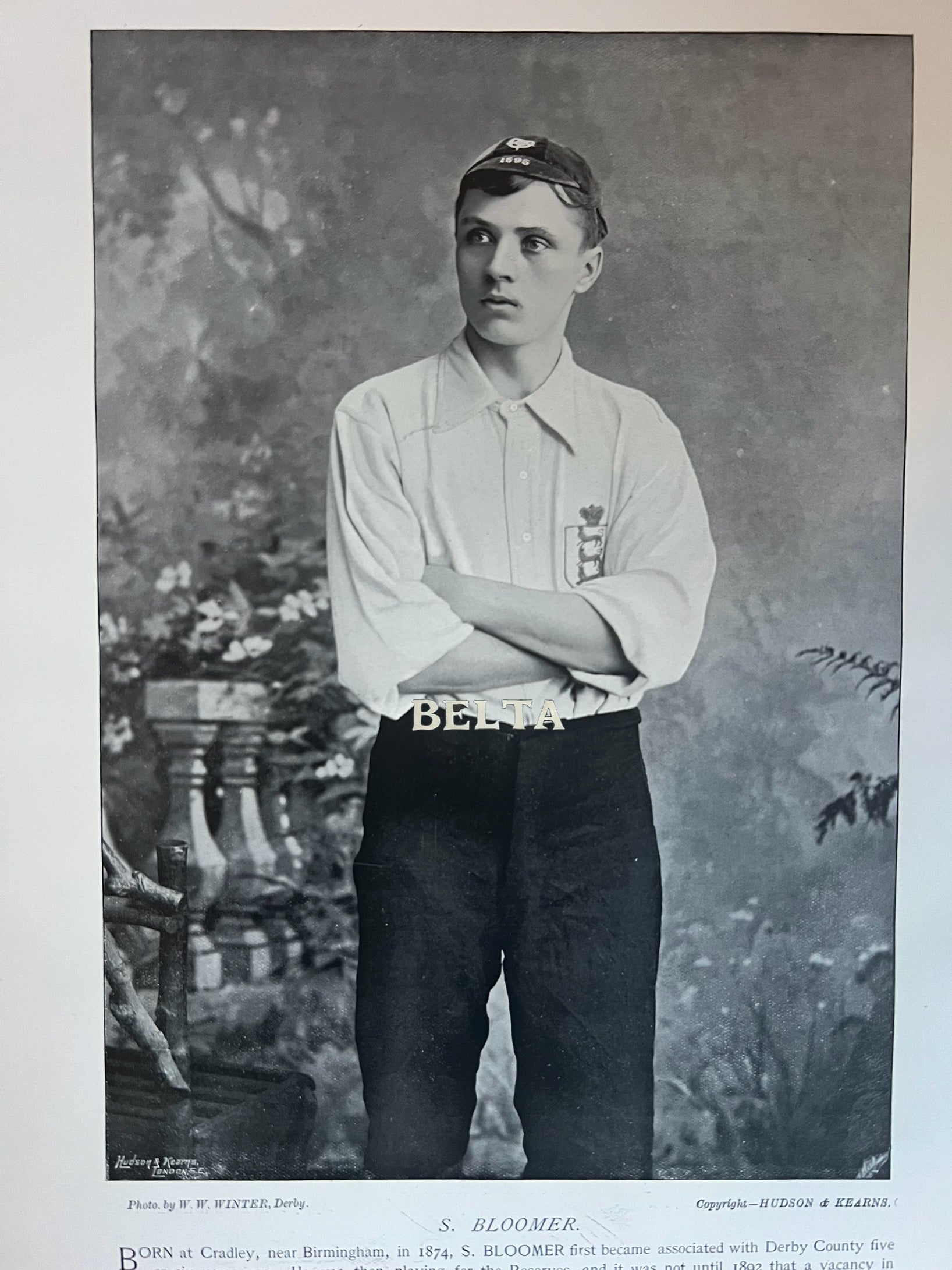 Steve Bloomer Footballer