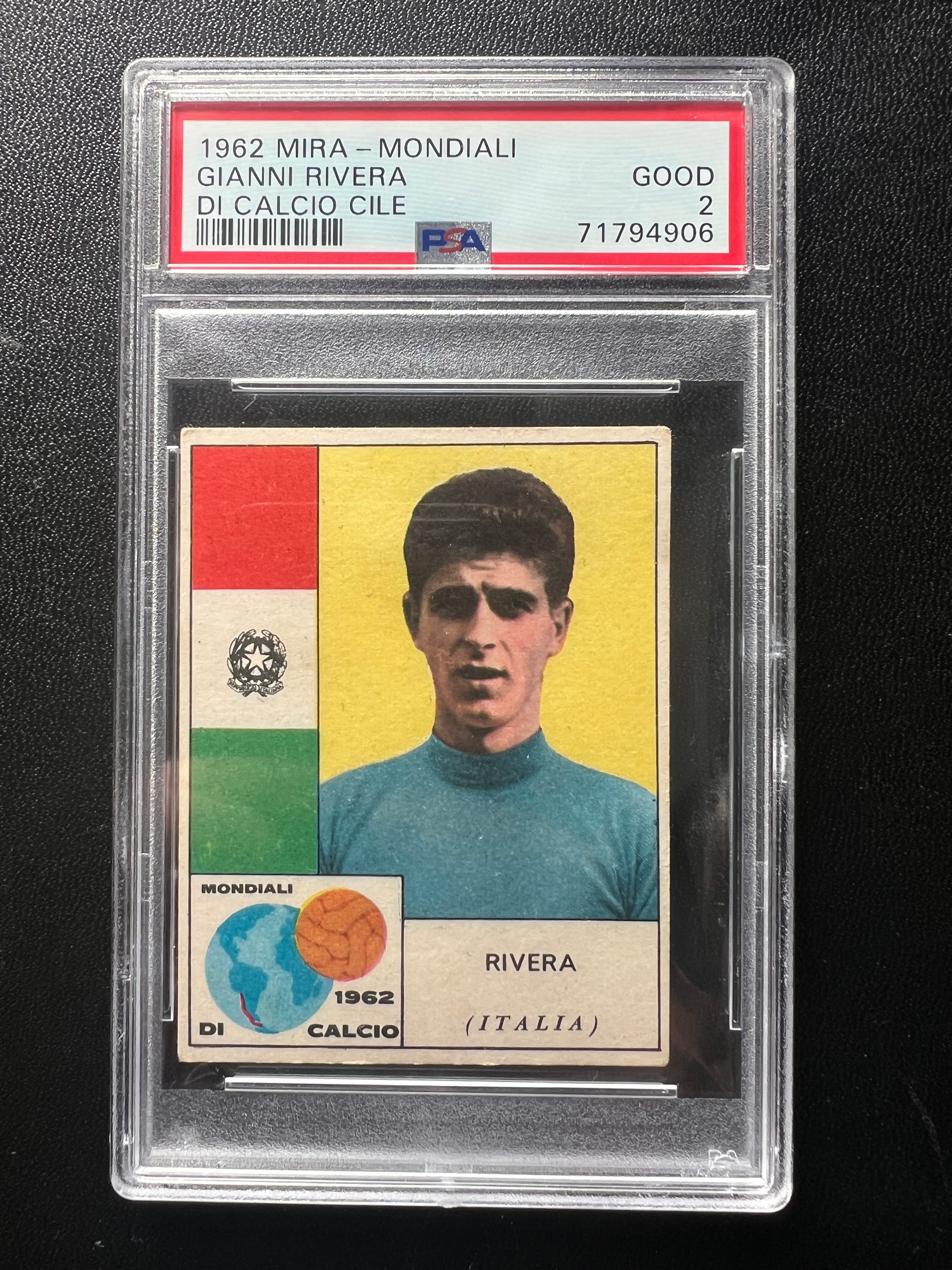 1962 Mira-Mondiale Di Calcio Cile - Gianni Rivera PSA 2