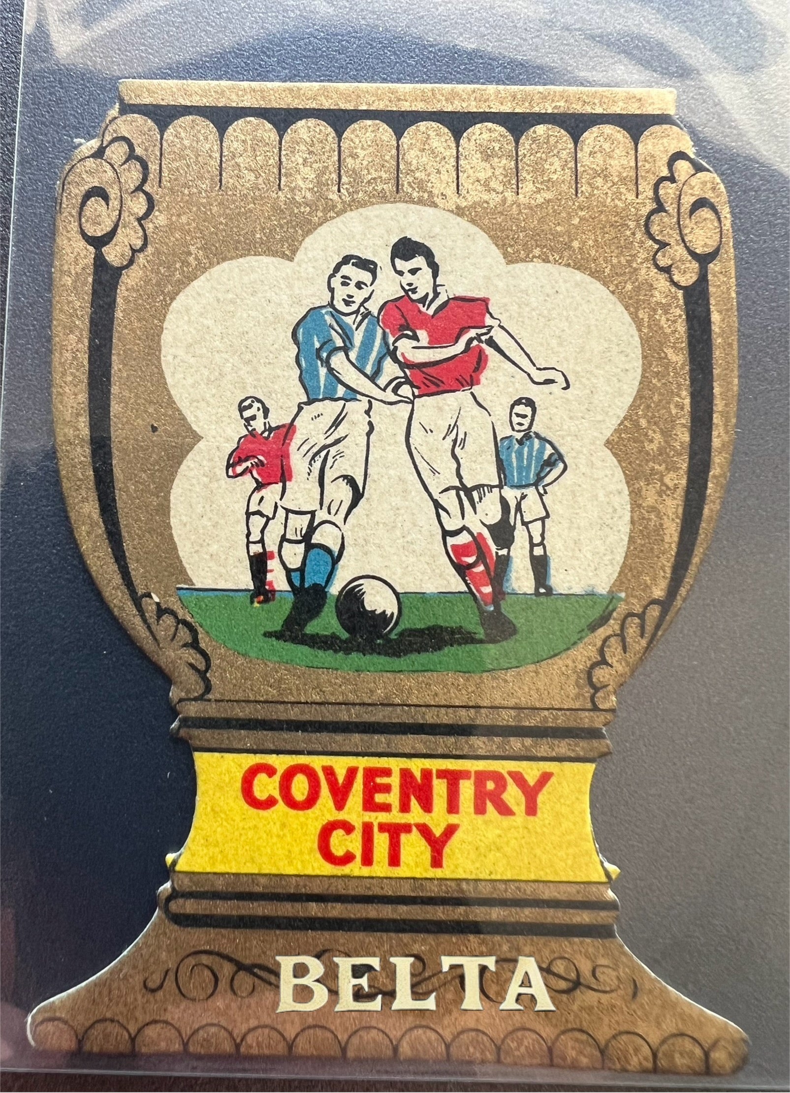 1955 | Coventry City | A. & J. Donaldson | Gold Cup Football Team Cards | Soccer