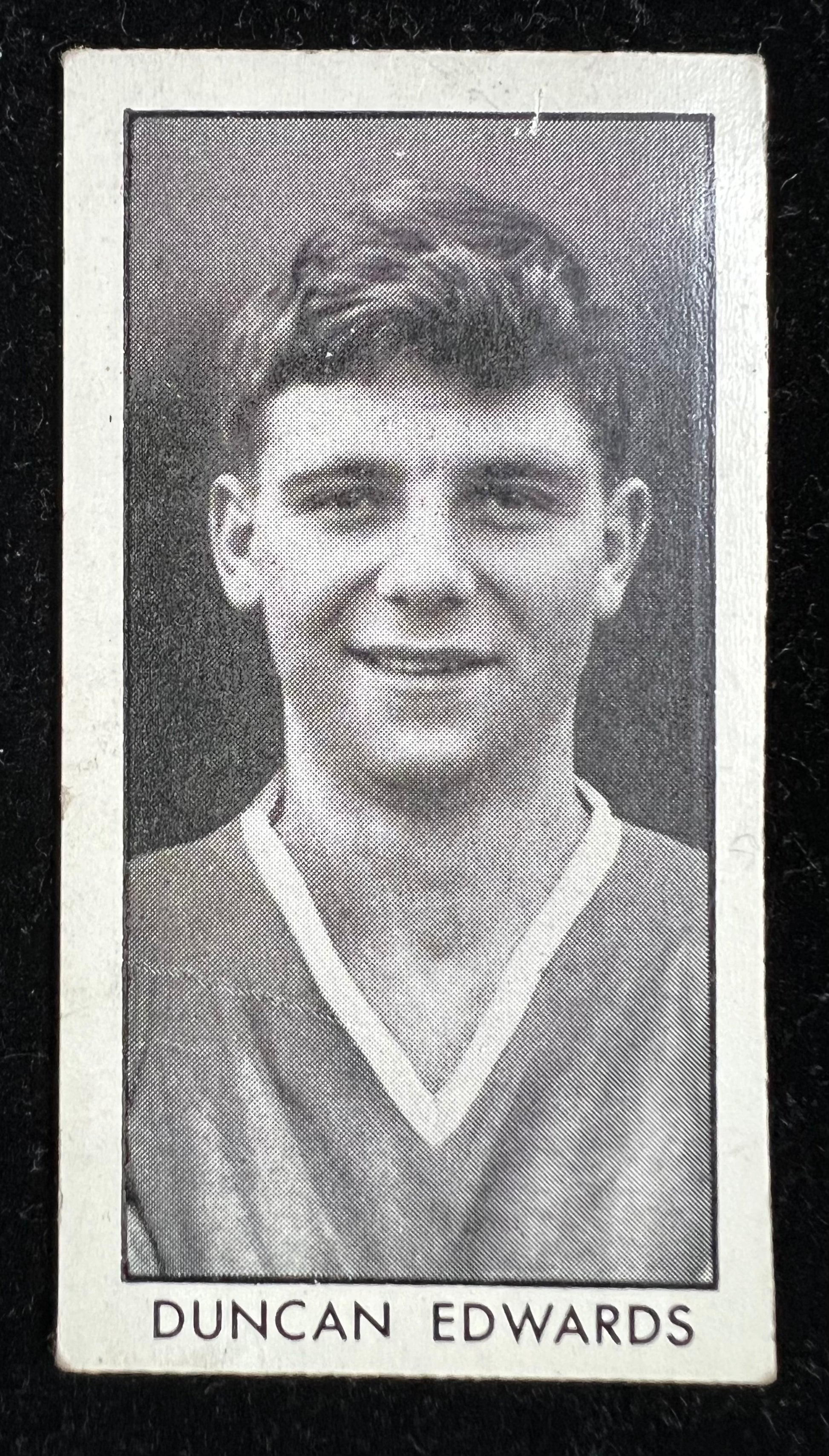 1957 Duncan Edwards Football Card ROOKIE