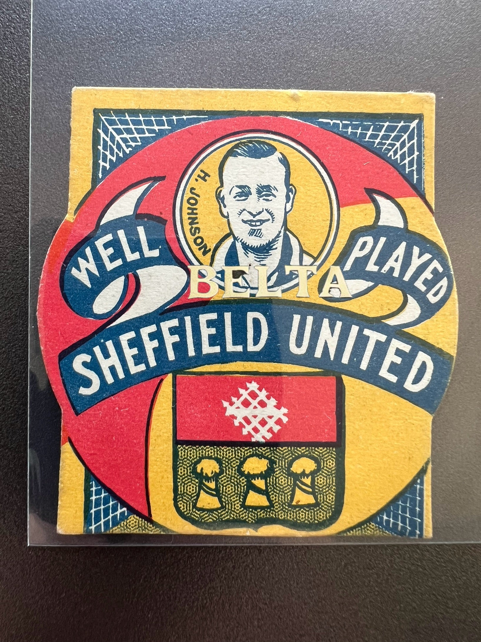 1926 - 1927  H Johnson Sheffield United Boys' Magazine Famous Footer Clubs