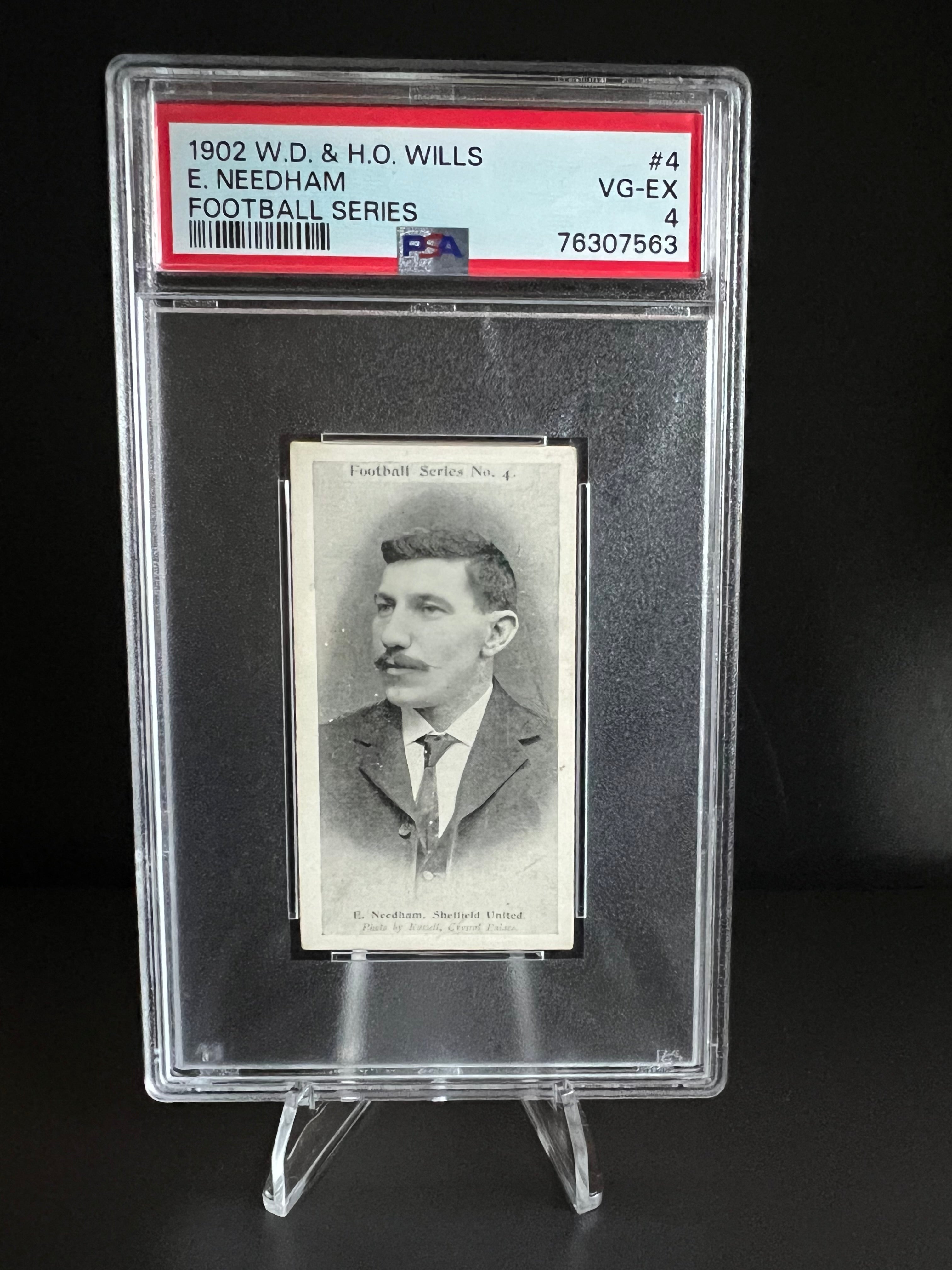 E NEEDHAM Footballer PSA 1902