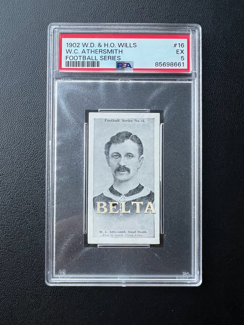 W C Athersmith Aston Villa 1902 Card 