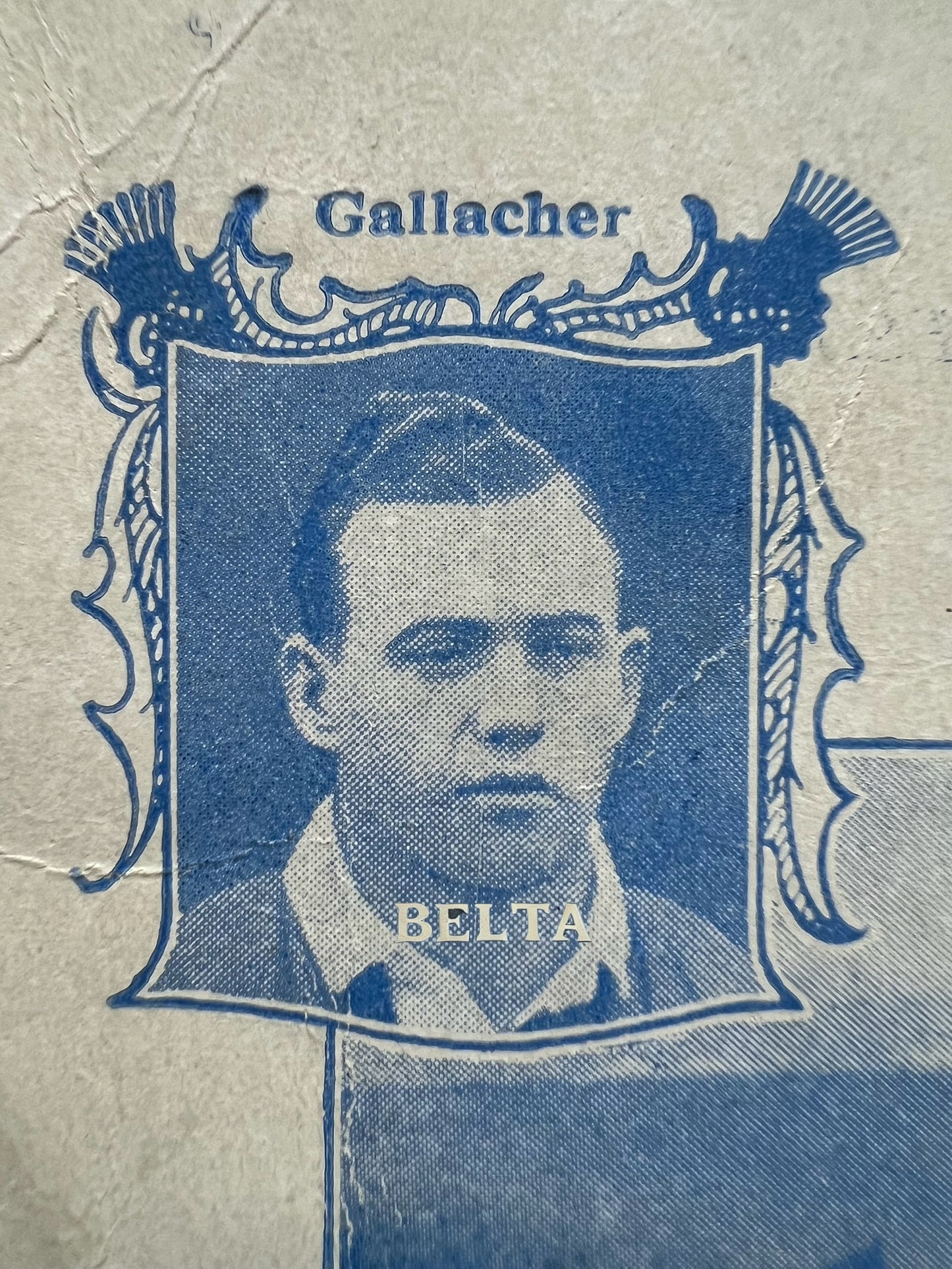 Hugh Gallacher Football Soccer Card