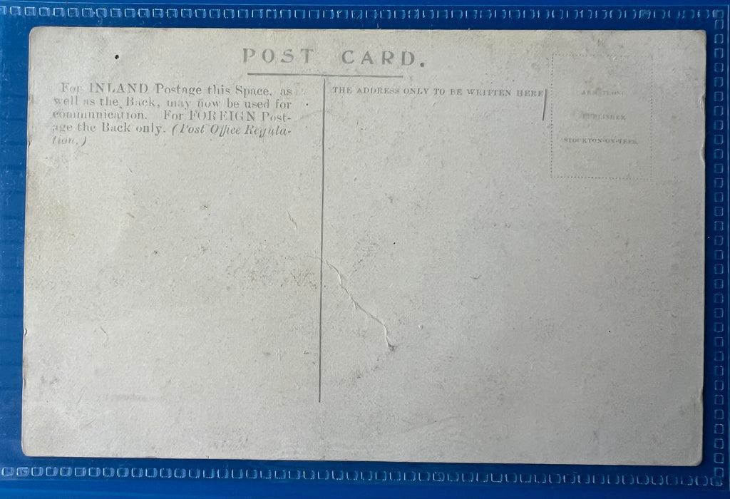 1903 Football postcard Middlesbrough Vs Sunderland | Opening Of Ayresome park