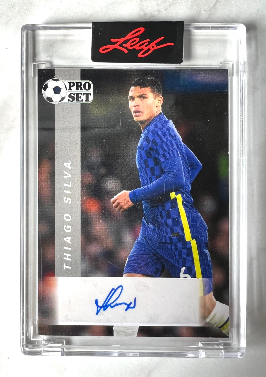 2022 Thiago Silva auto soccer football card
