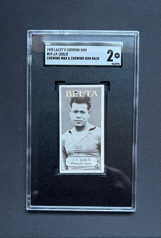 1925 Jack Leslie Footballer Card Lacey’s