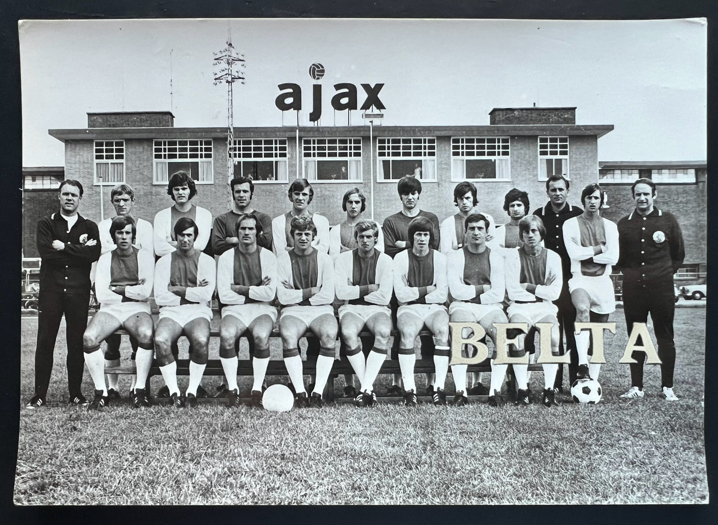 Johan Cruyff Ajax Team Photo