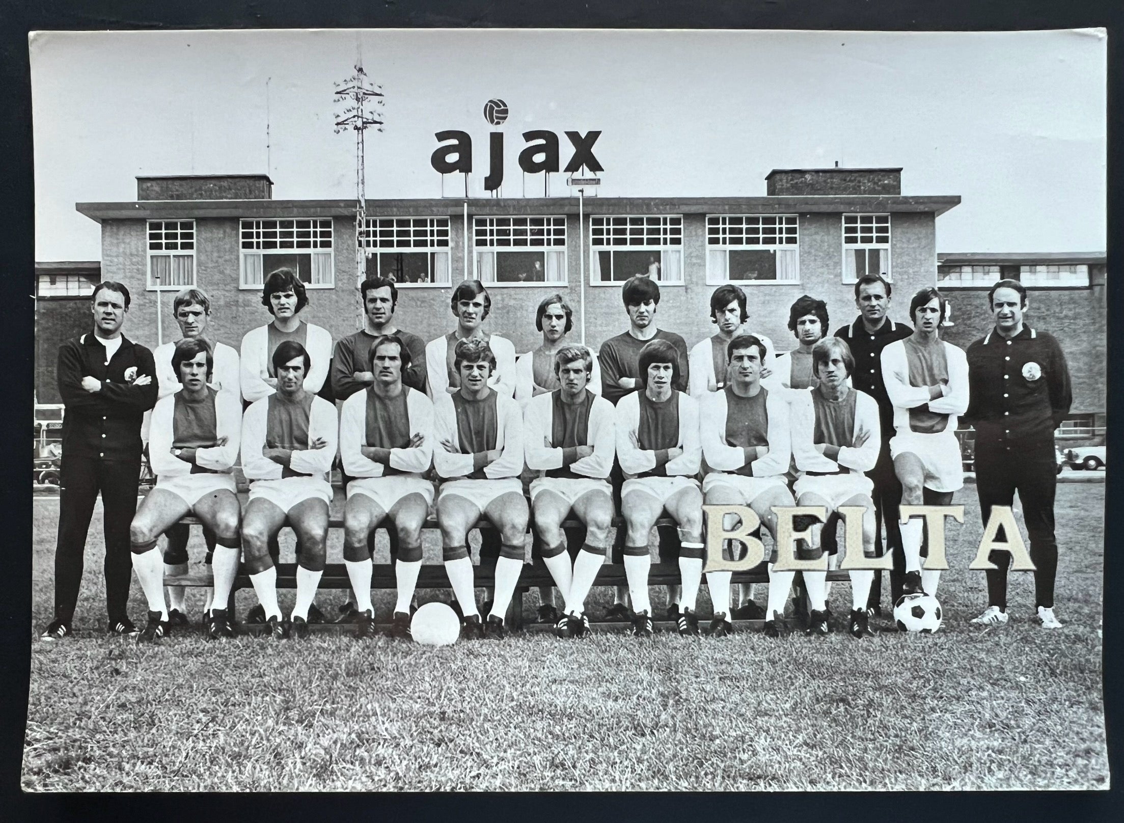 Johan Cruyff Ajax Team Photo