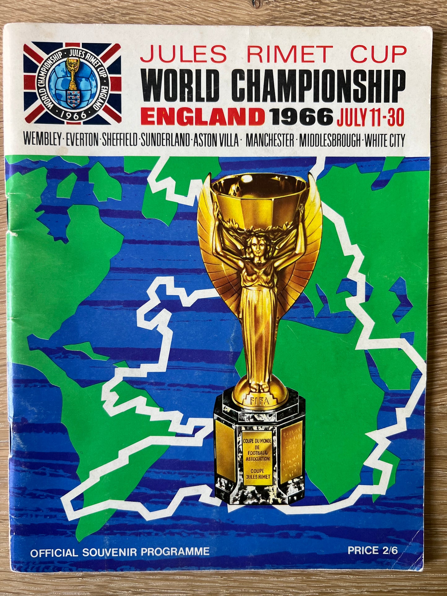 1966 | FIFA World Cup | Final Match Ticket & Rare Memoribilia Collection | 9 items