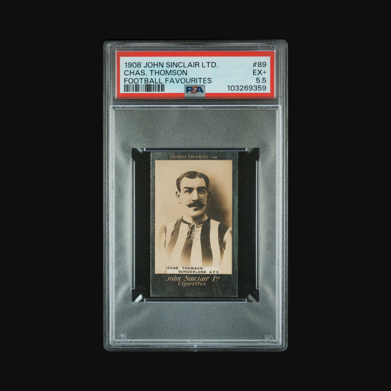 1908 JOHN SINCLAIR LTD. CHAS. THOMSON FOOTBALL FAVOURITES