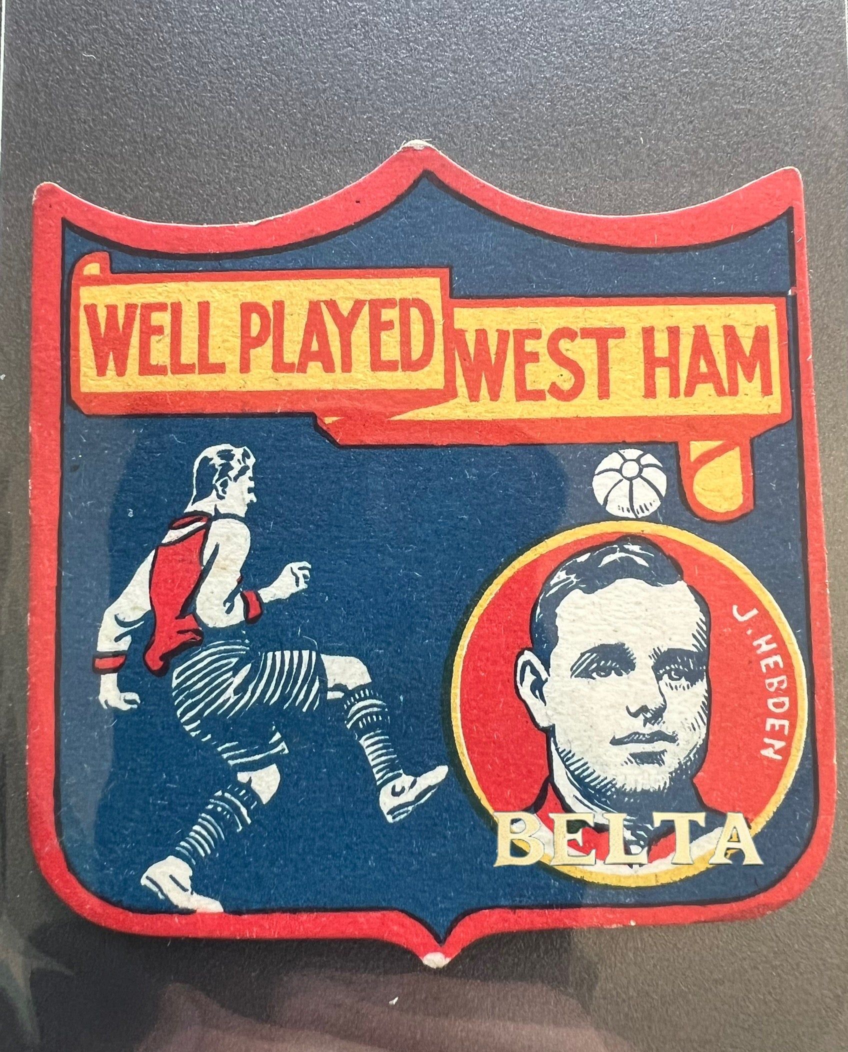 1926 - 1927  J Hebdon West Ham United FC Boys' Magazine Famous Footer Clubs