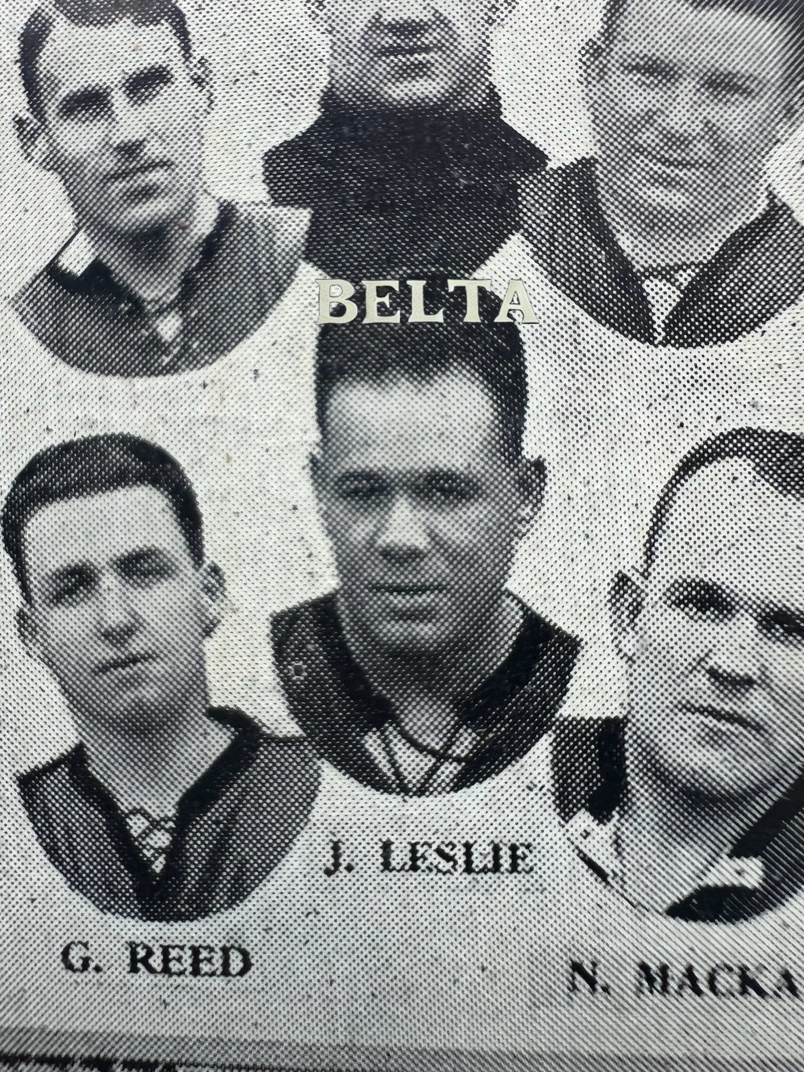 1933 | Jack Leslie | Plymouth Argyle | Barratt & Co | English Teams Div 2 - Football / Soccer Team Folder Card PSA 3.5 | POP 2