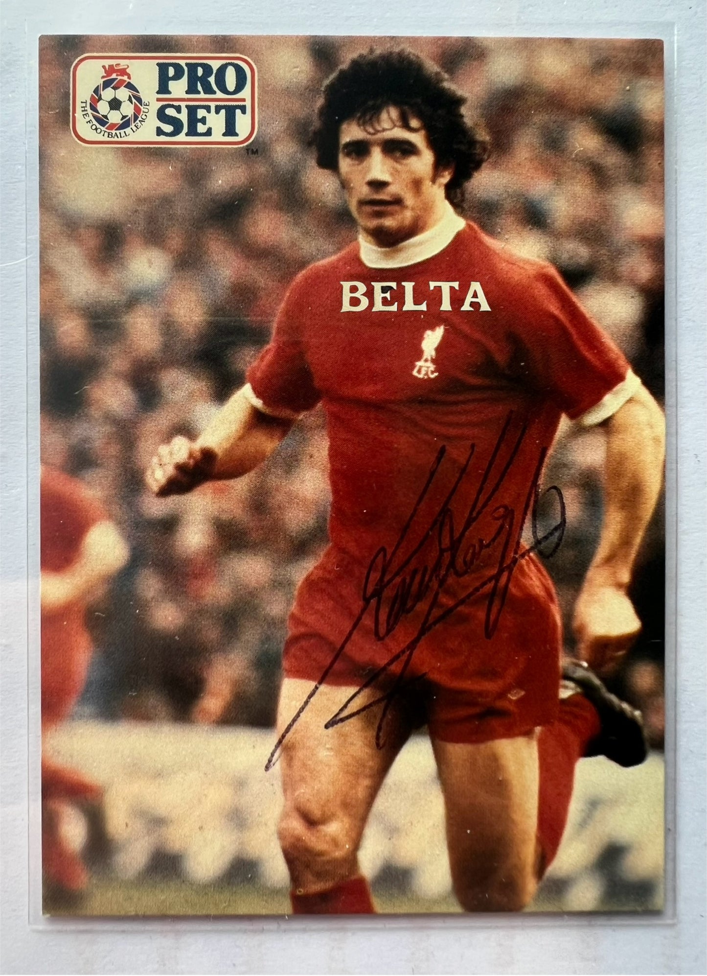 Kevin Keegan auto autograph Liverpool FC