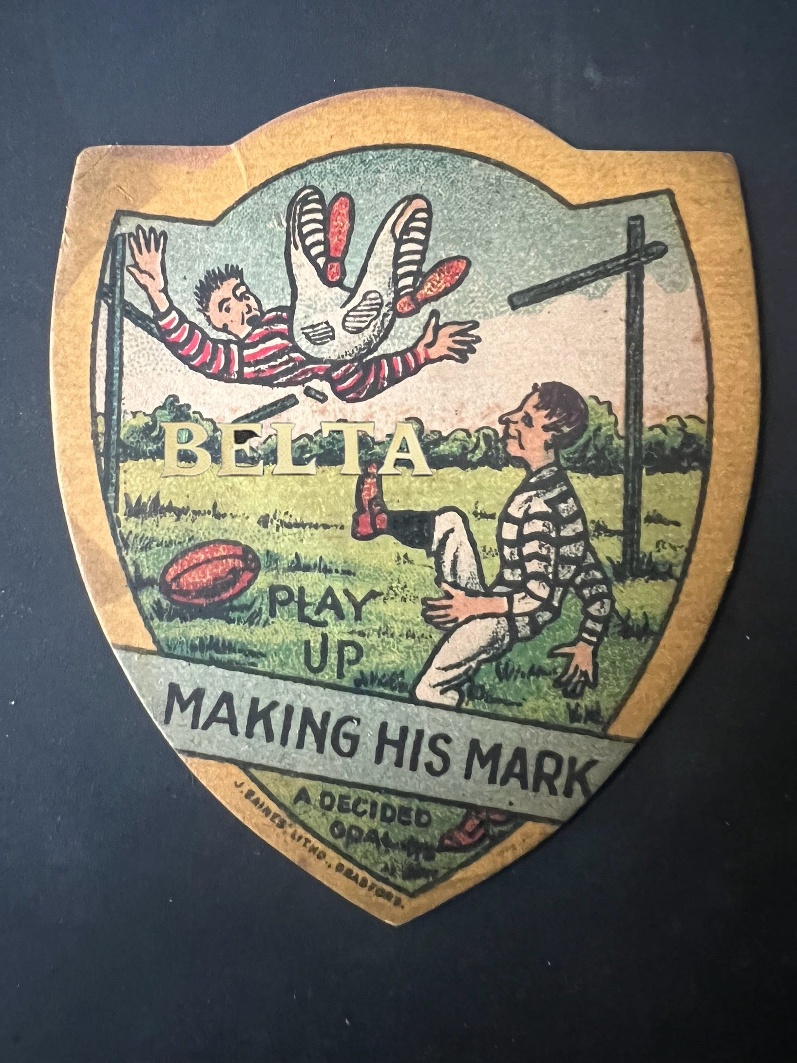 J Baines Card Rugby 