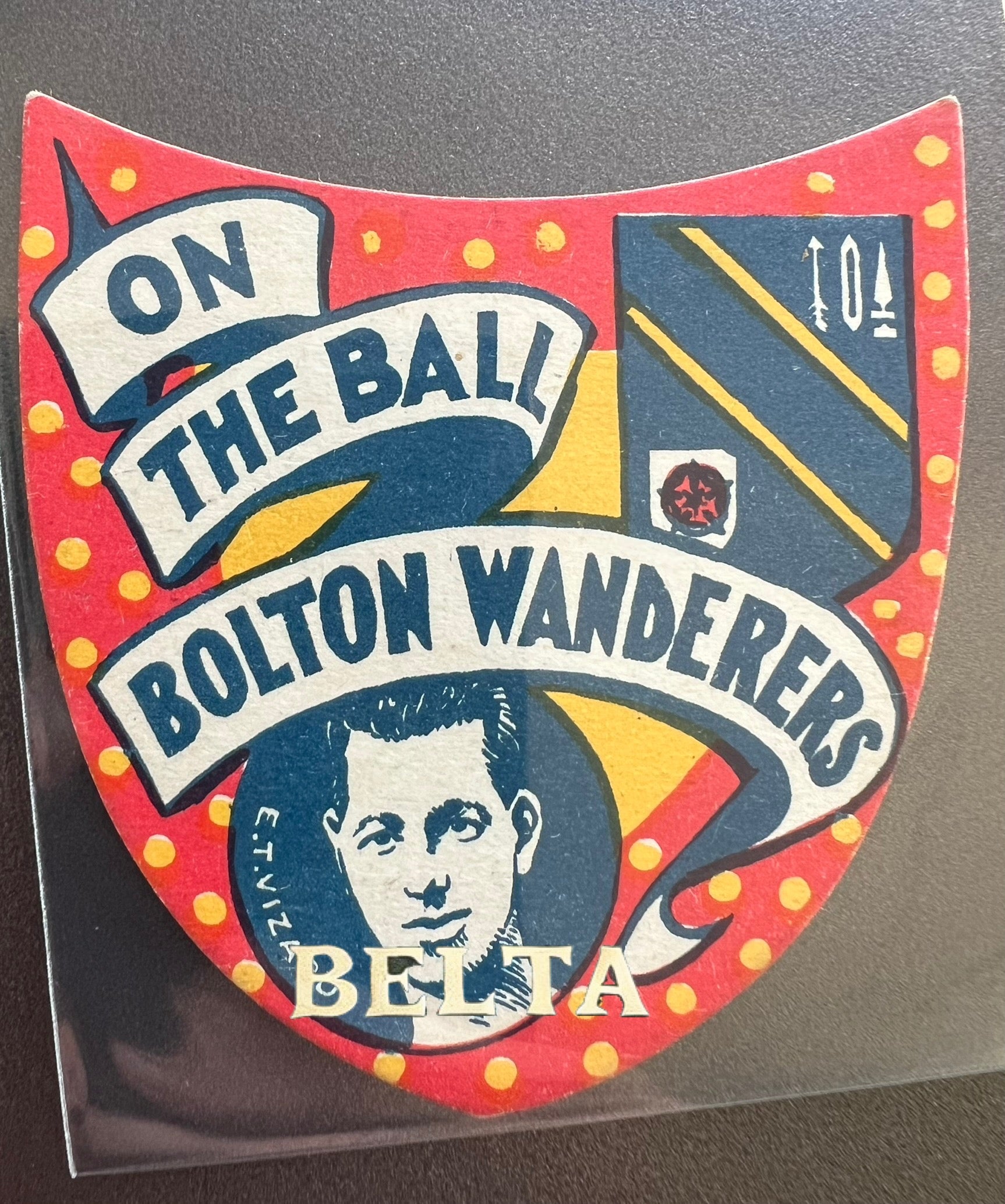 1926 - 1927 E T Vizard Bolton Wanderers Boys' Magazine Famous Footer Clubs