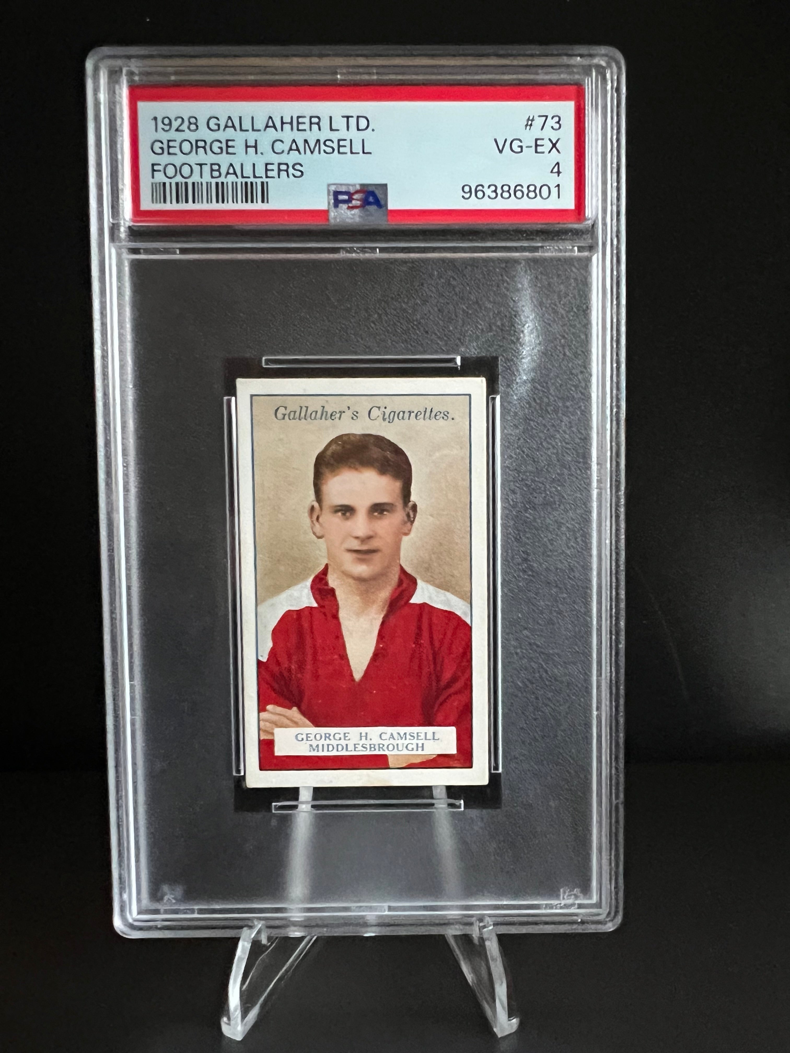 1928 GEORGE H. CAMSELL FOOTBALLERS PSA