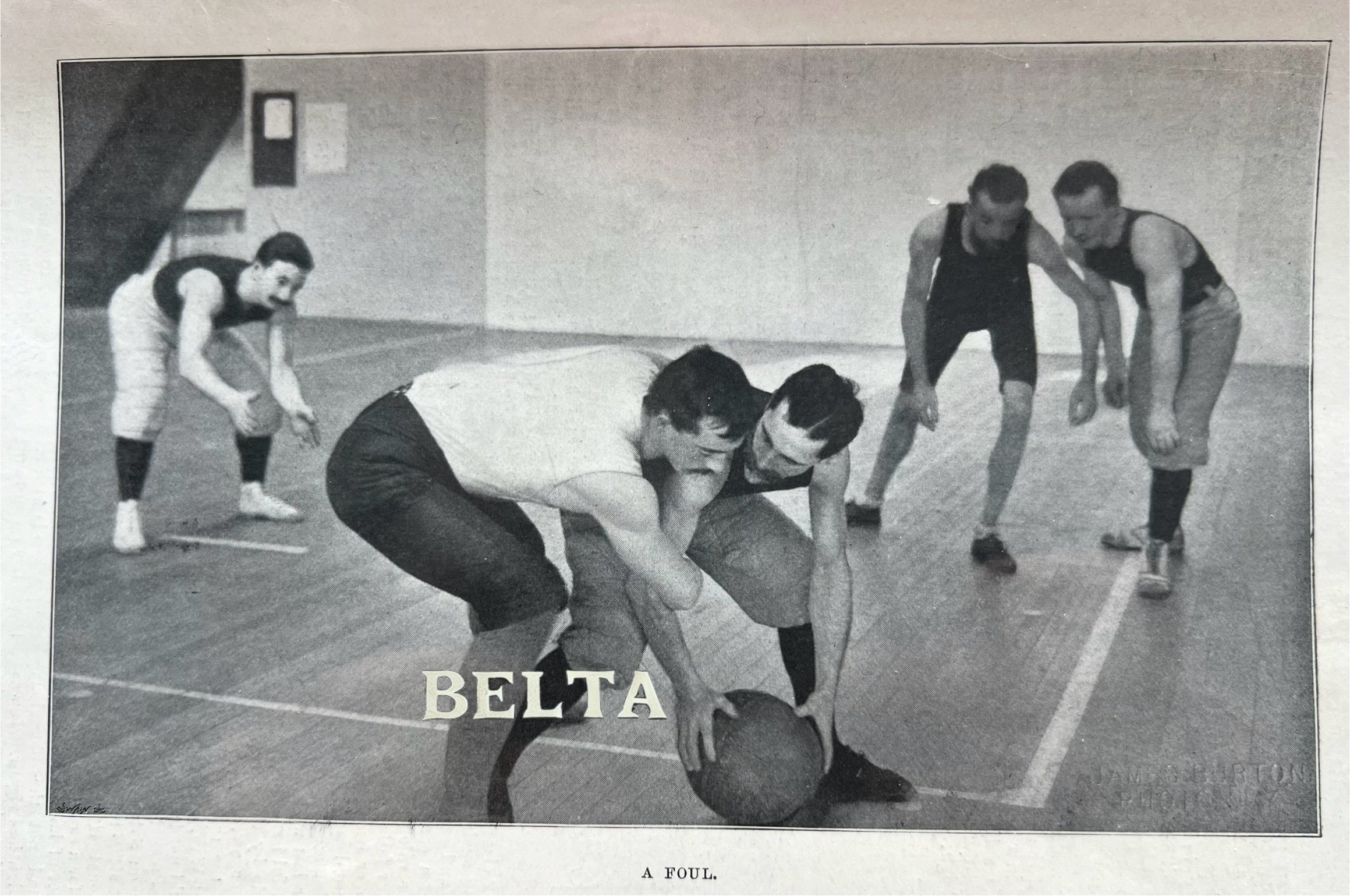 Early basketball photo