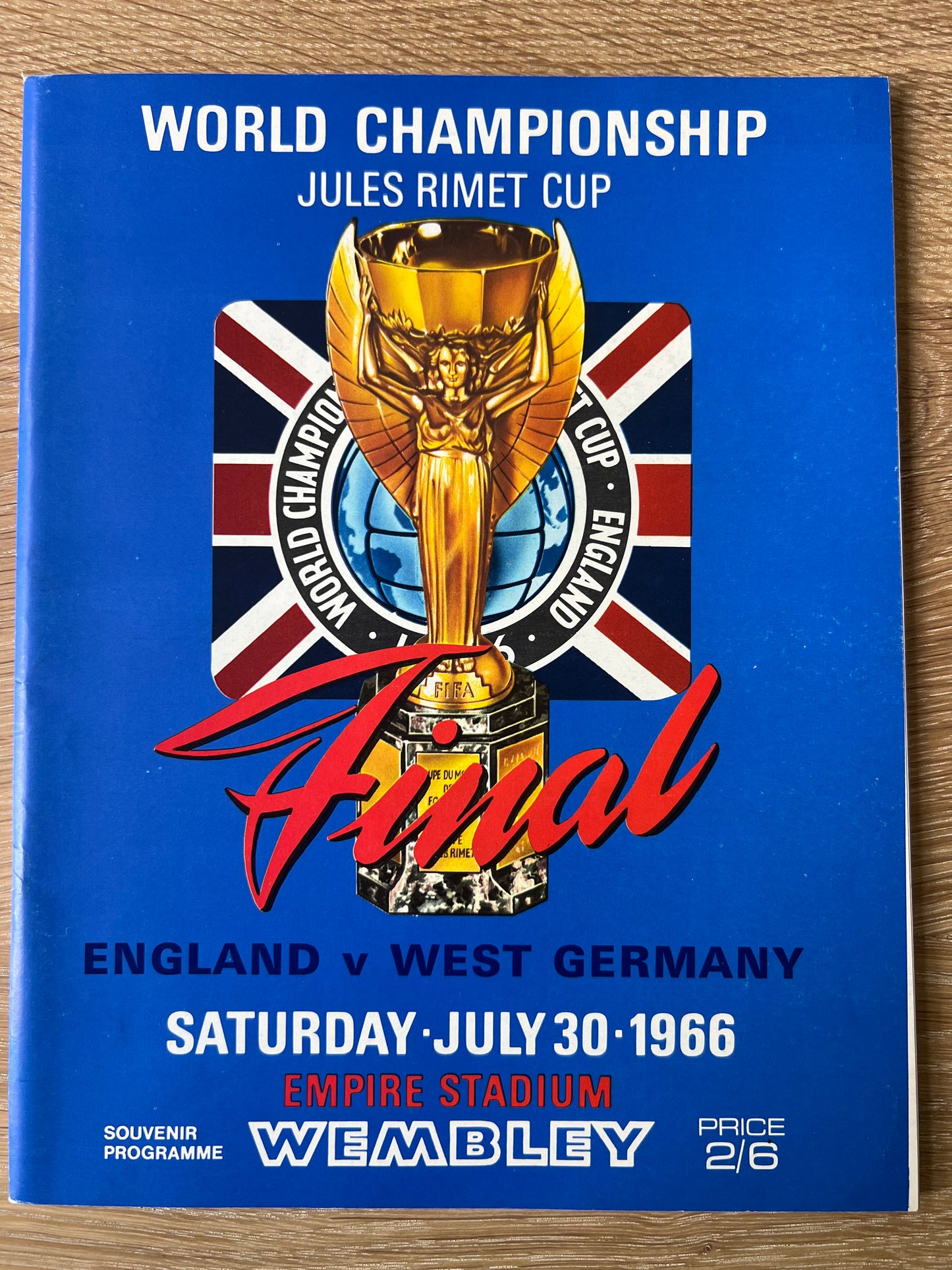 1966 | FIFA World Cup | Final Match Ticket & Rare Memoribilia Collection | 9 items