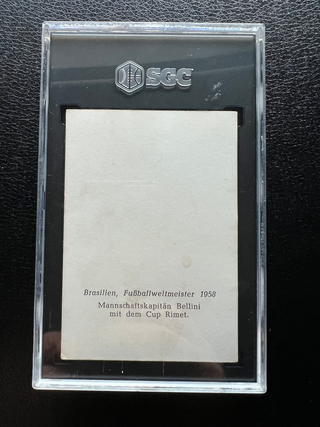 1959 | Pele Rookie | Brazilian Team | Rheinhause | KONIG FUBBALL DE JONGE | SGC 3.5